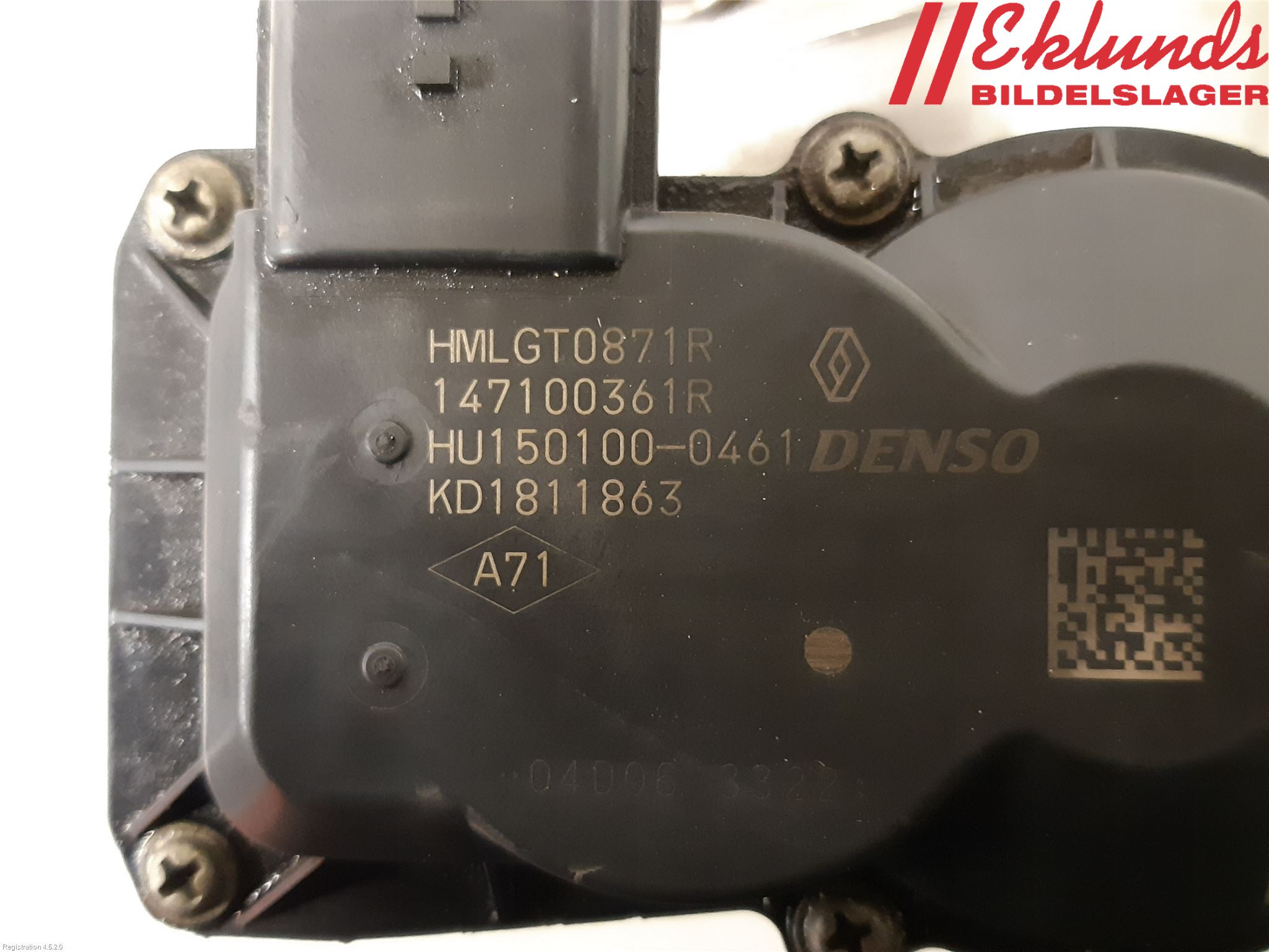 Renault TRAFIC/E-TECH 15- Egr Ventil