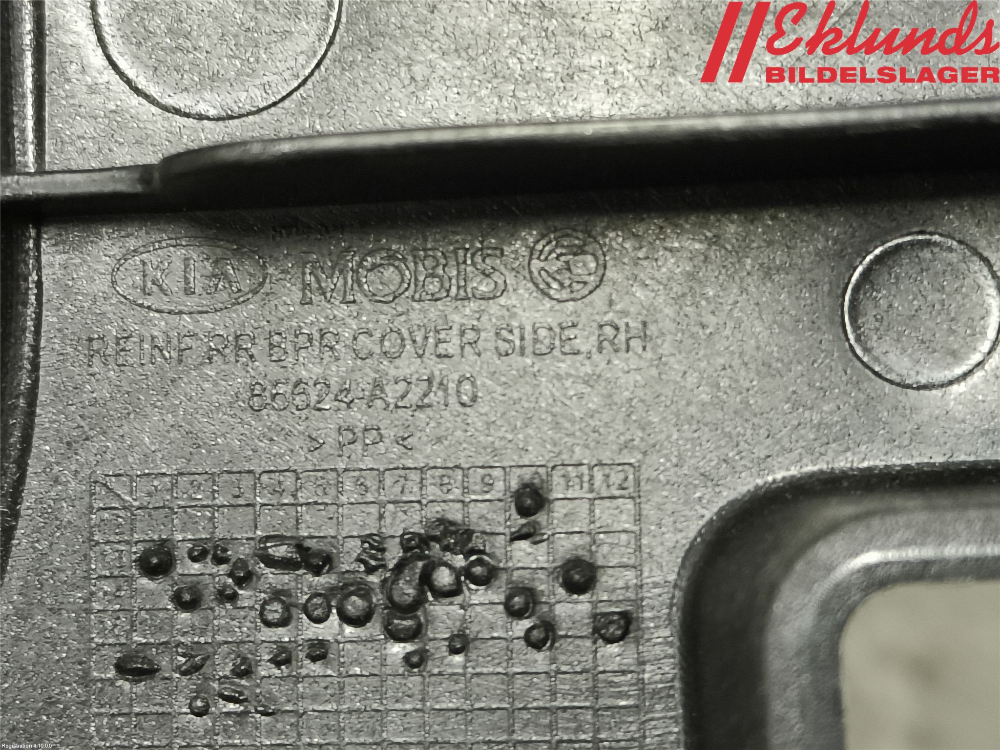 Kia CEED 12-18 Stötfångarfäste Bak Hö