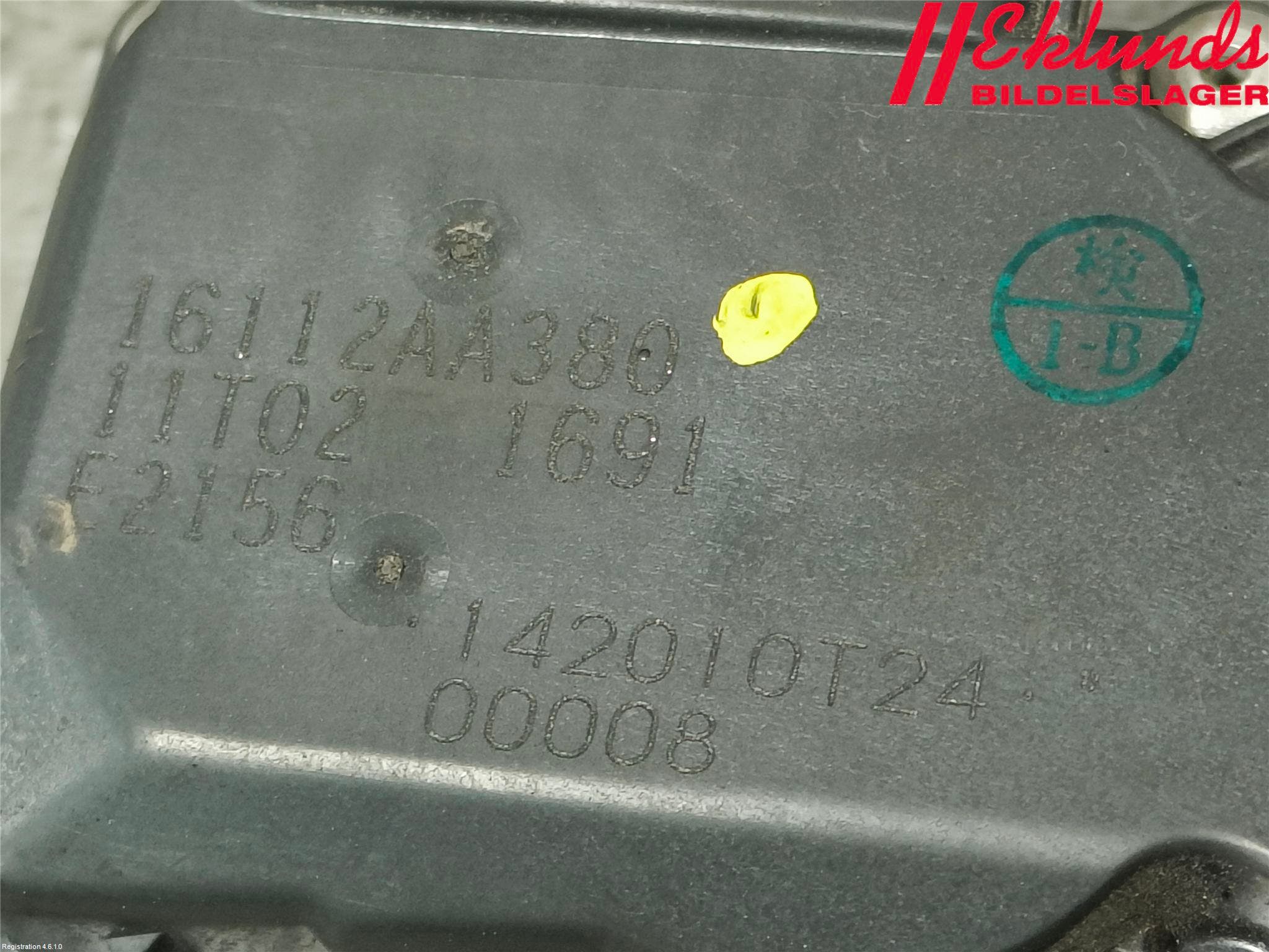 Subaru XV 12-17 Injspjällhus