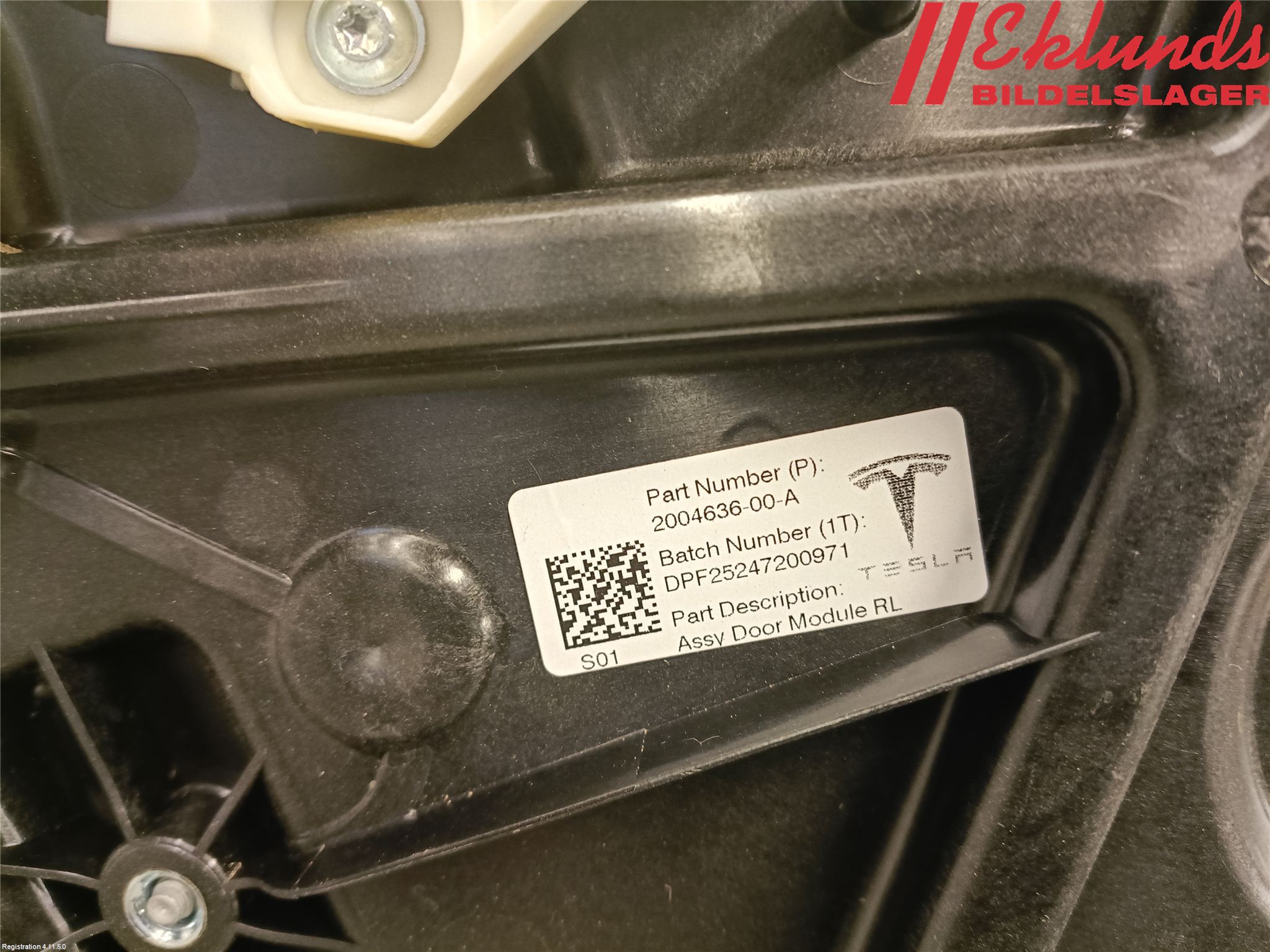 Tesla MODEL Y 21- Fönsterhiss El Kompl