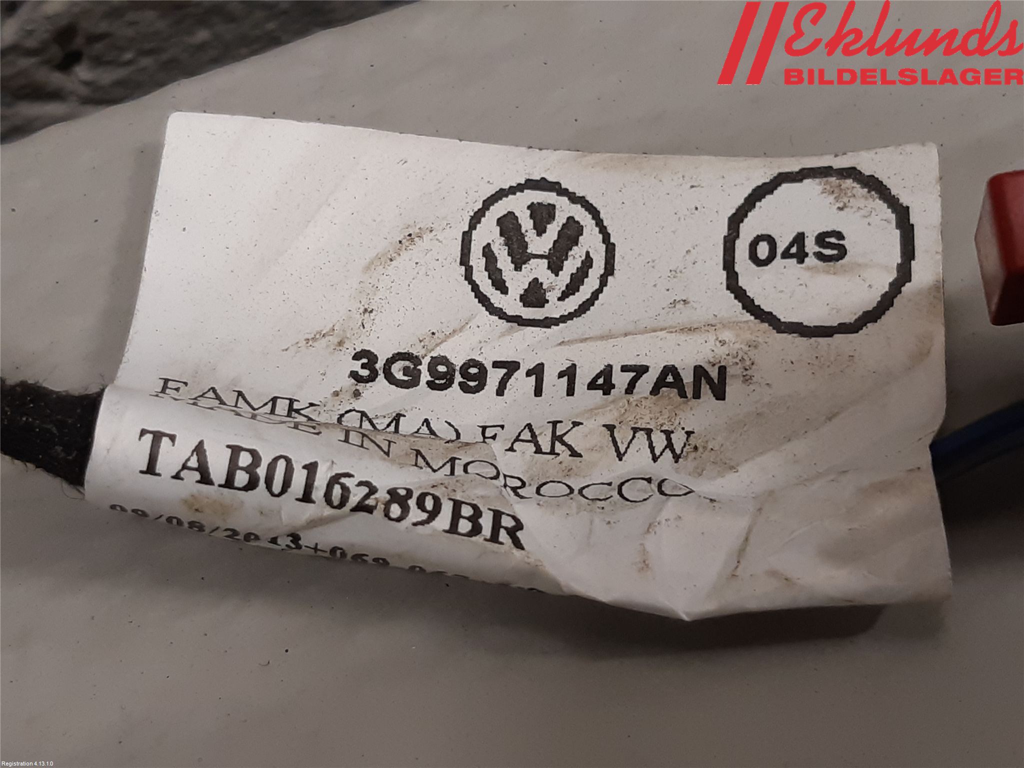 Volkswagen VW PASSAT 15-19 Kabelhärva