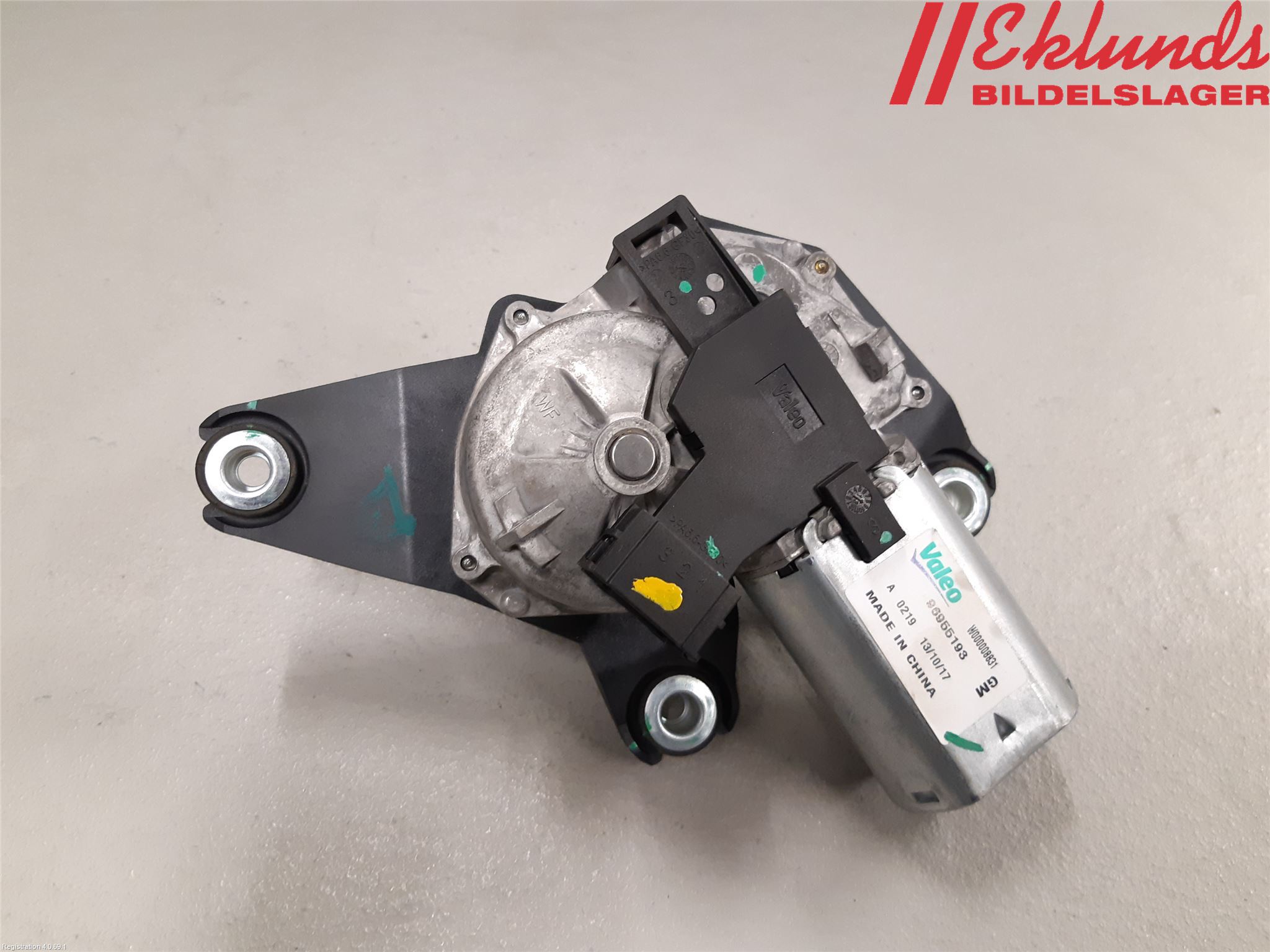 Opel MOKKA 13-20 Torkarmotor Baklucka