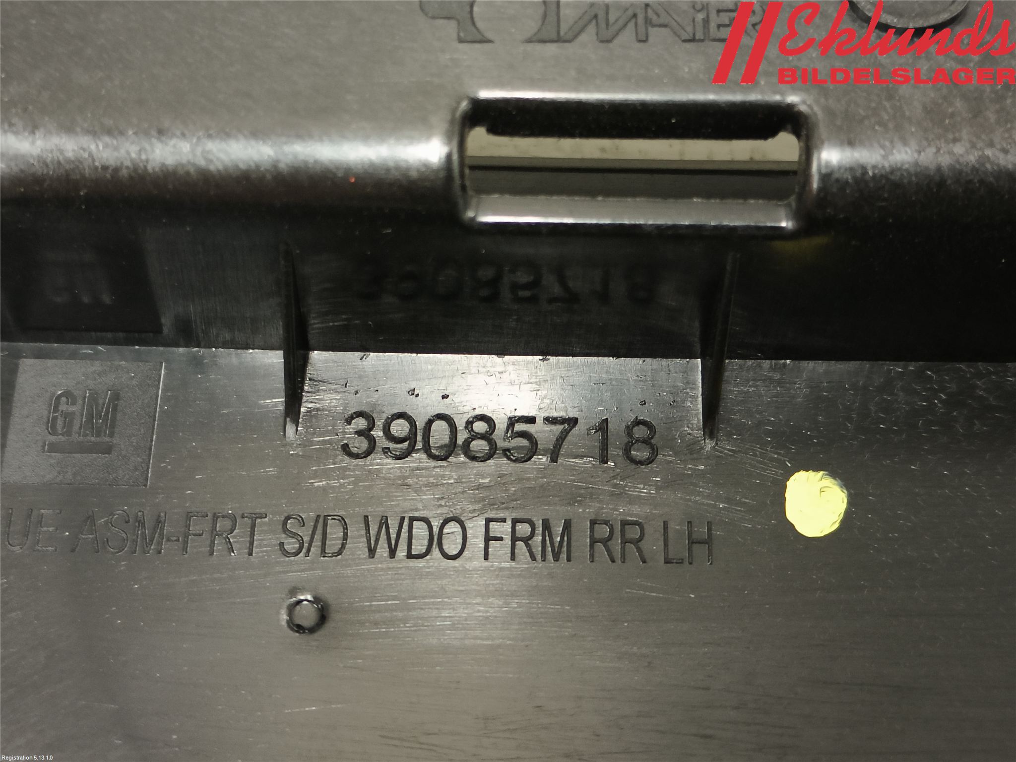 Opel ASTRA K 16-22 Dörr Dekorlist Fram Vä