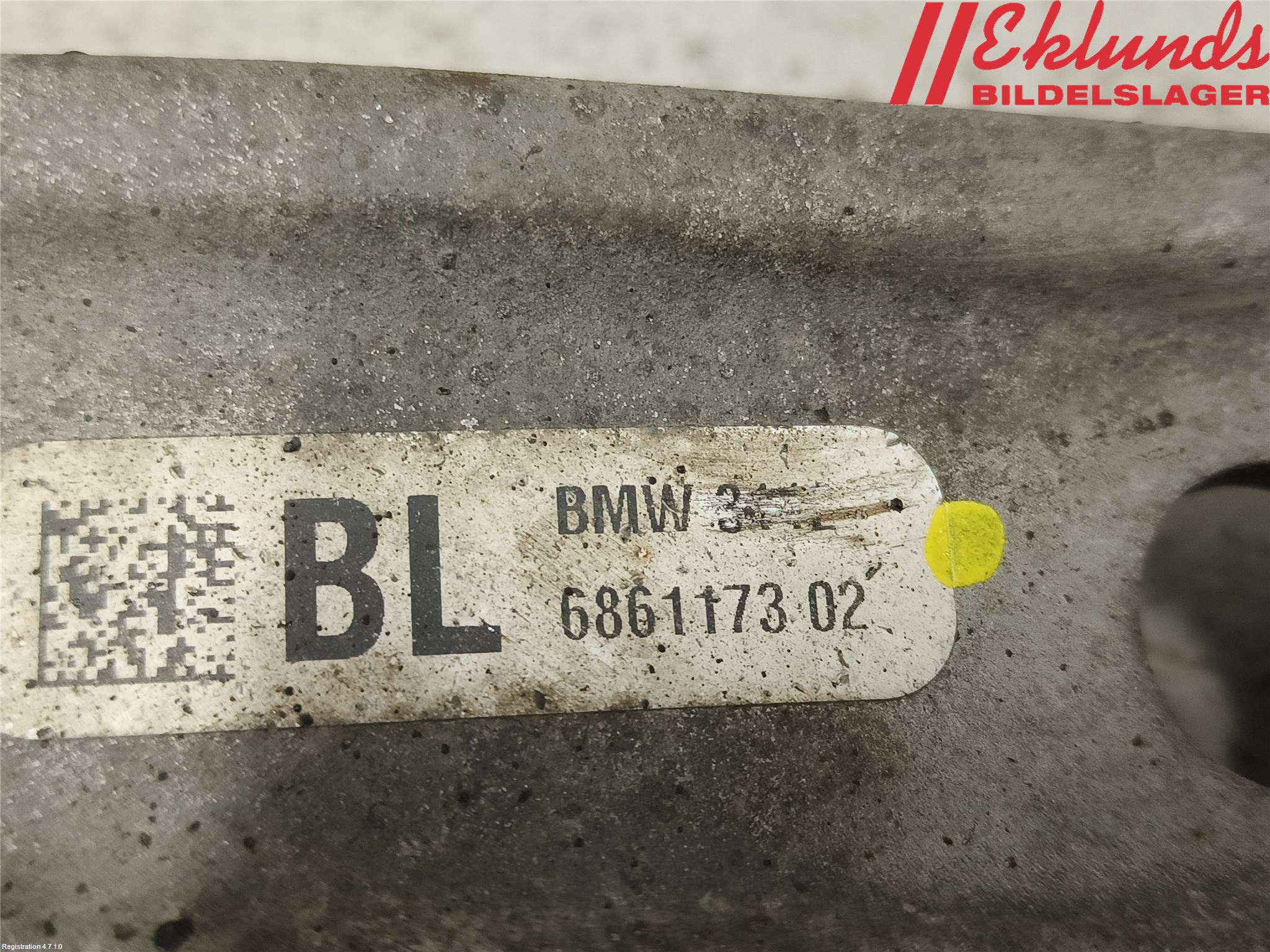 BMW 5 G30/G31/F90 17-23 Bärarmsstag Fram Vänster