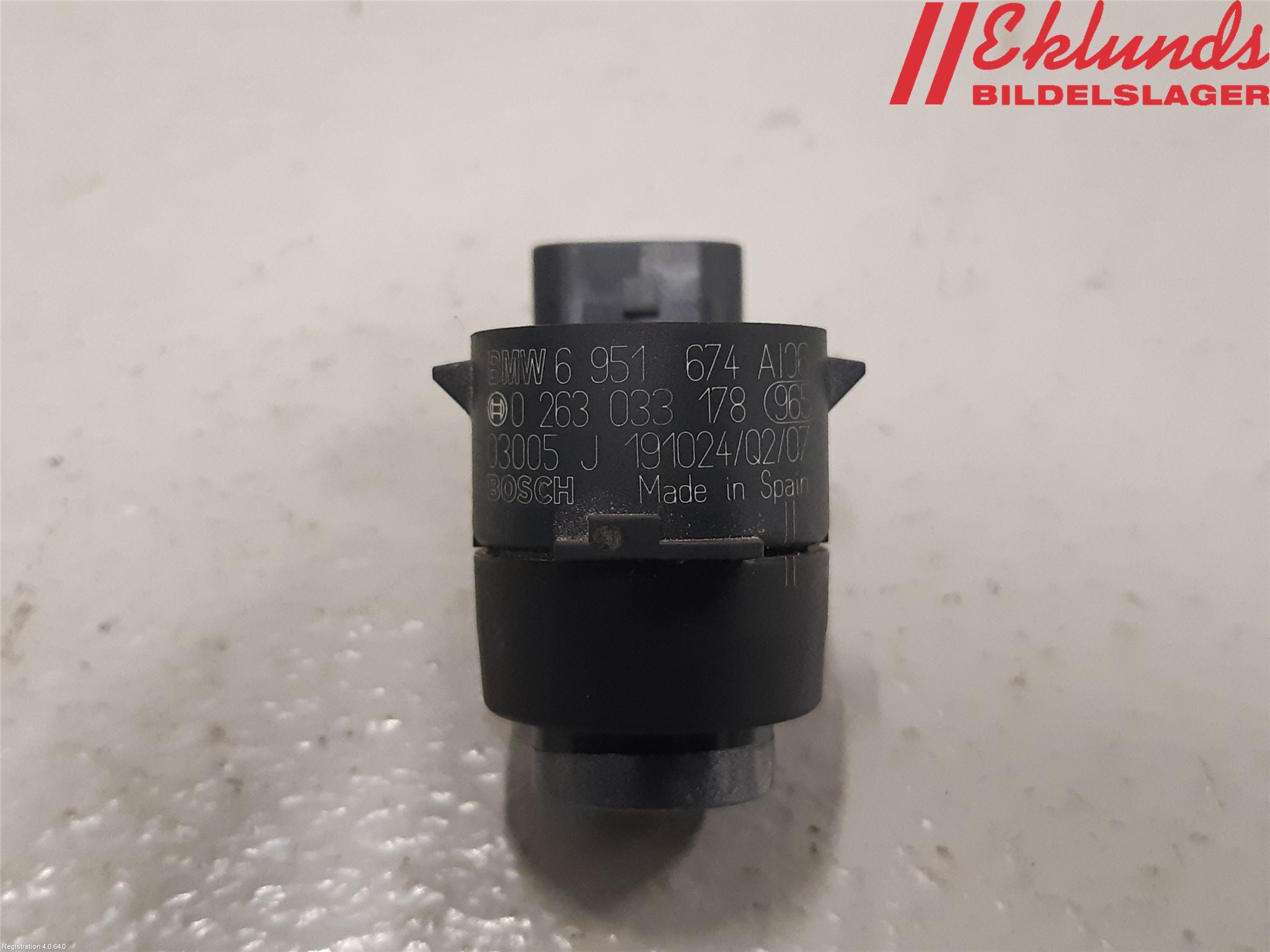 BMW 3 E92/93 Coupé/Cab 05-14 Parkeringshjälp Backsensor