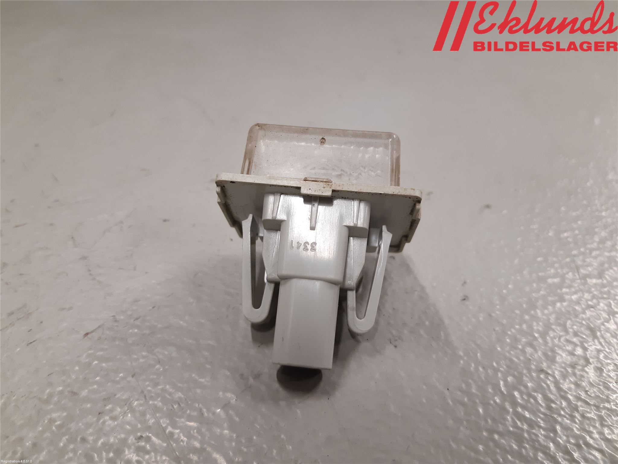 Mercedes-Benz MB E-KLASS (W212) 09-16 Skylt Belysning