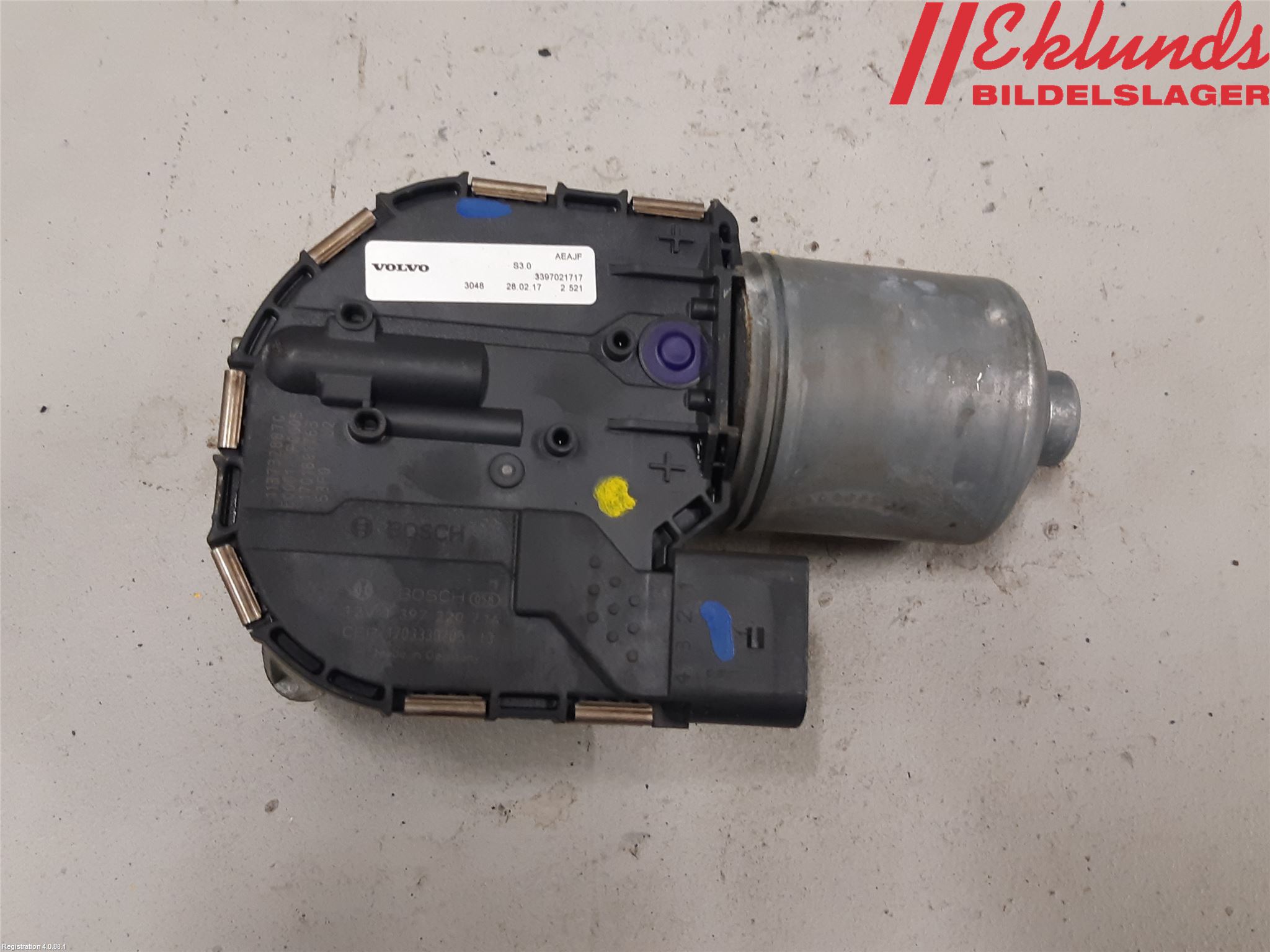 Volvo V90 17->> Torkarmotor Vindruta