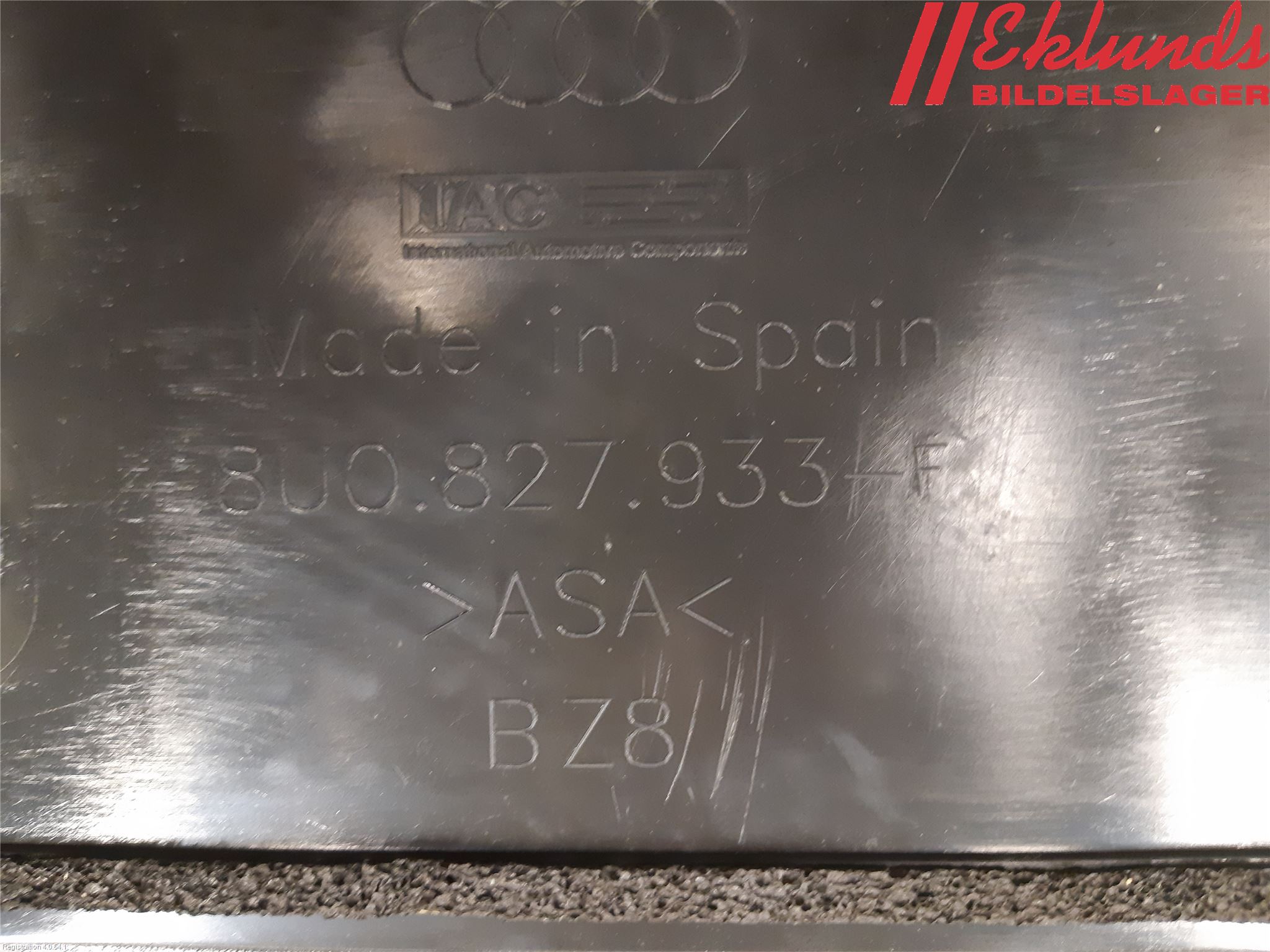 Audi Q3 8U 12-18 Spoiler Baklucka