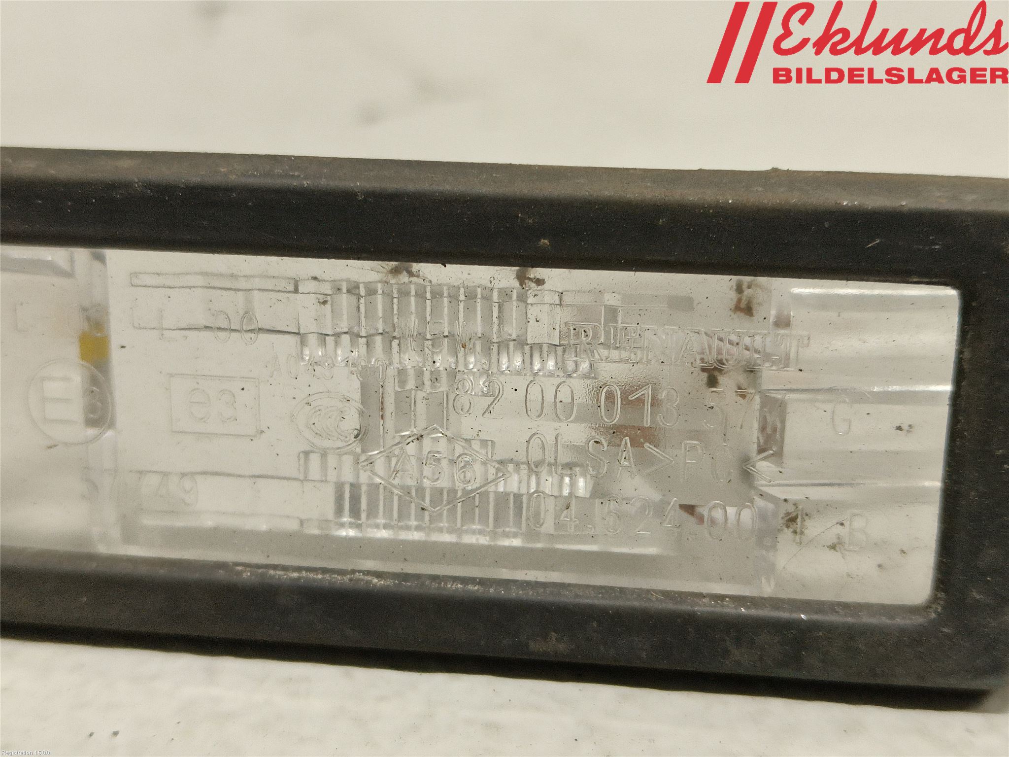 Dacia LOGAN MCV/STEPWAY Skylt Belysning