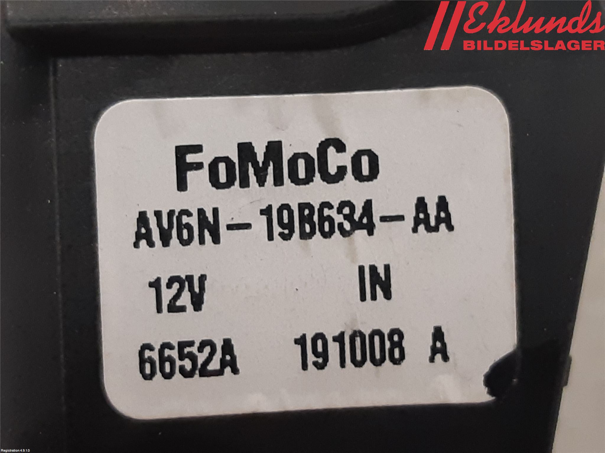 Ford TRANSIT/TOURNEO CUSTOM 13-24 Ac Reglermotor