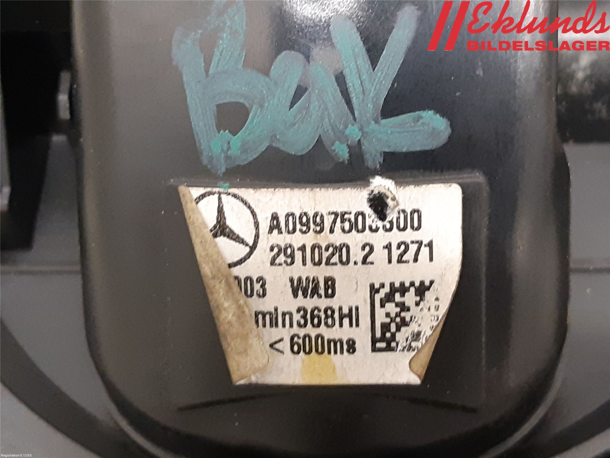 Mercedes-Benz MB EQC (N293) 20- Bakluckehandtag