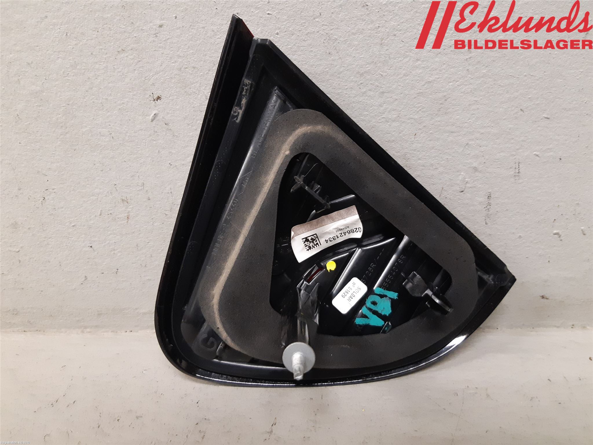 Renault CAPTUR 13-19 Bakljus Lucka Vä