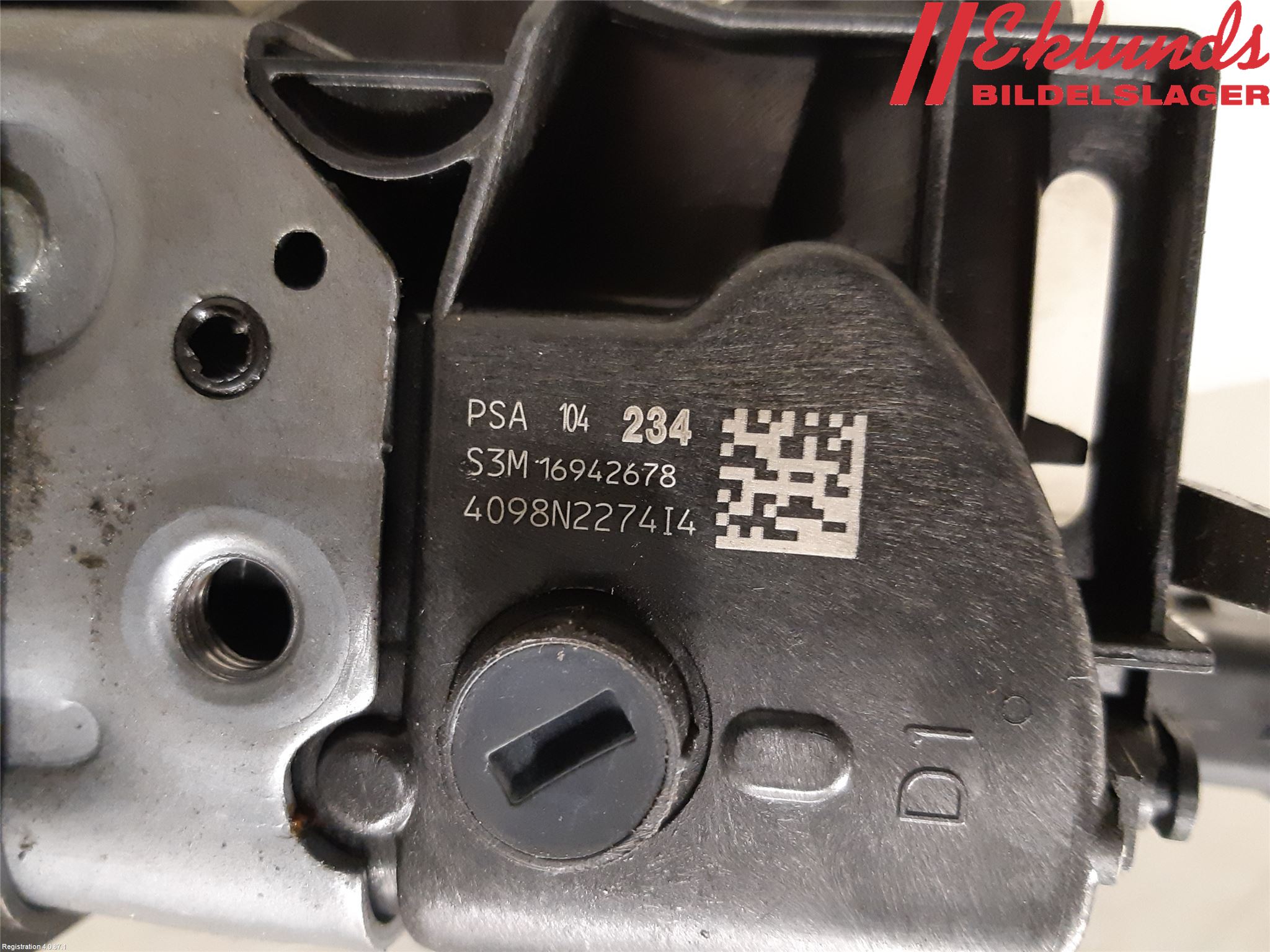 Peugeot 3008 17-24 Låskista-Dörrlås