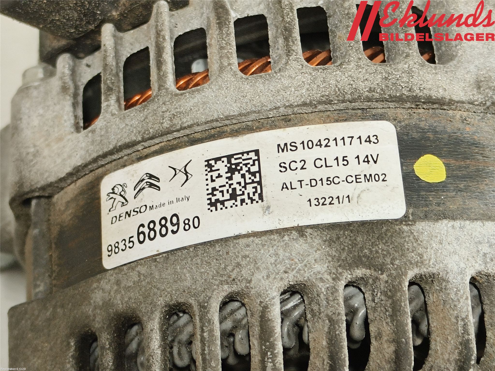 Peugeot 3008 17-24 Generator