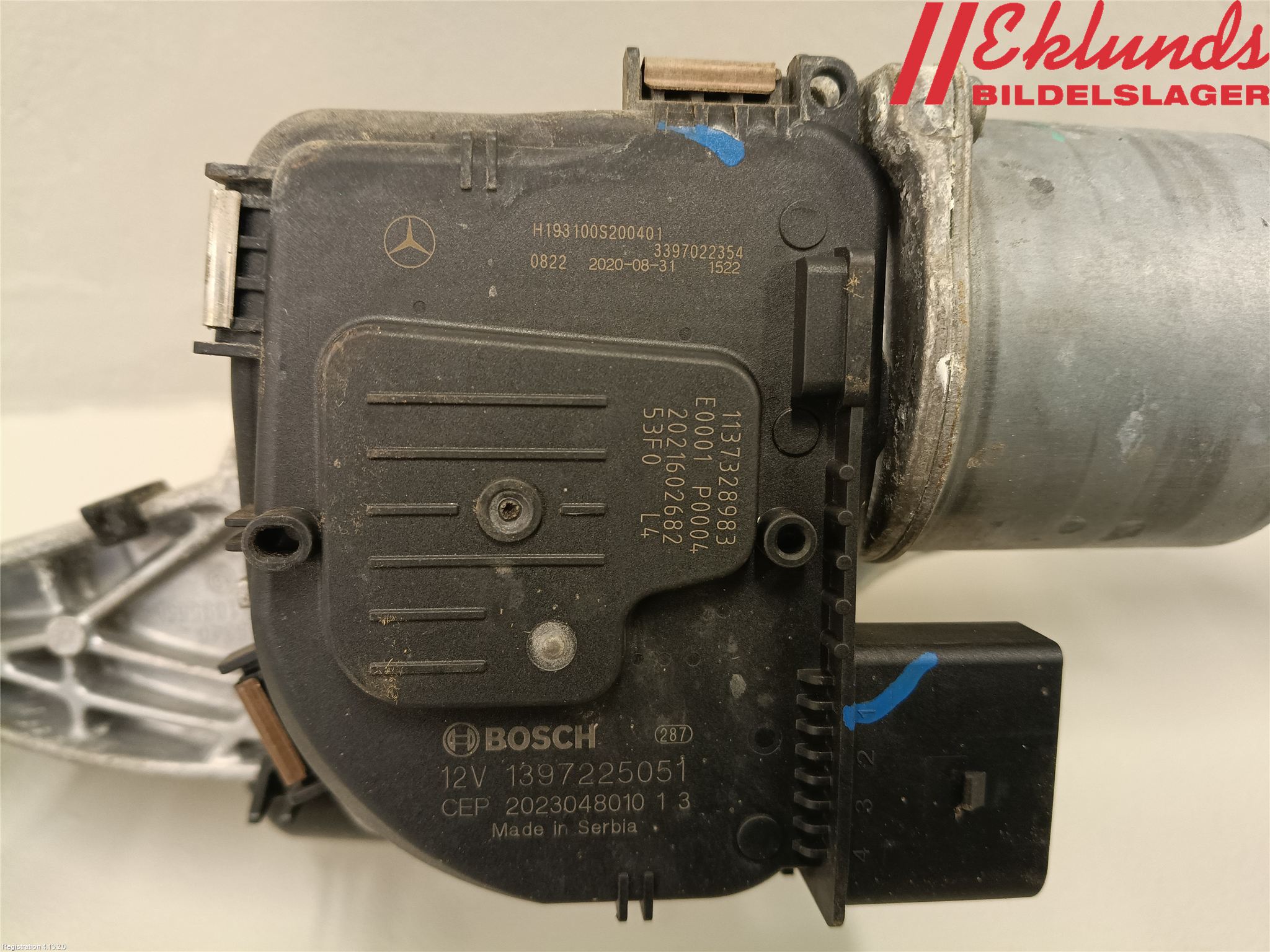 Mercedes-Benz MB GLC-KLASS (X253/C253) 15-22 Torkarmotor Vindruta