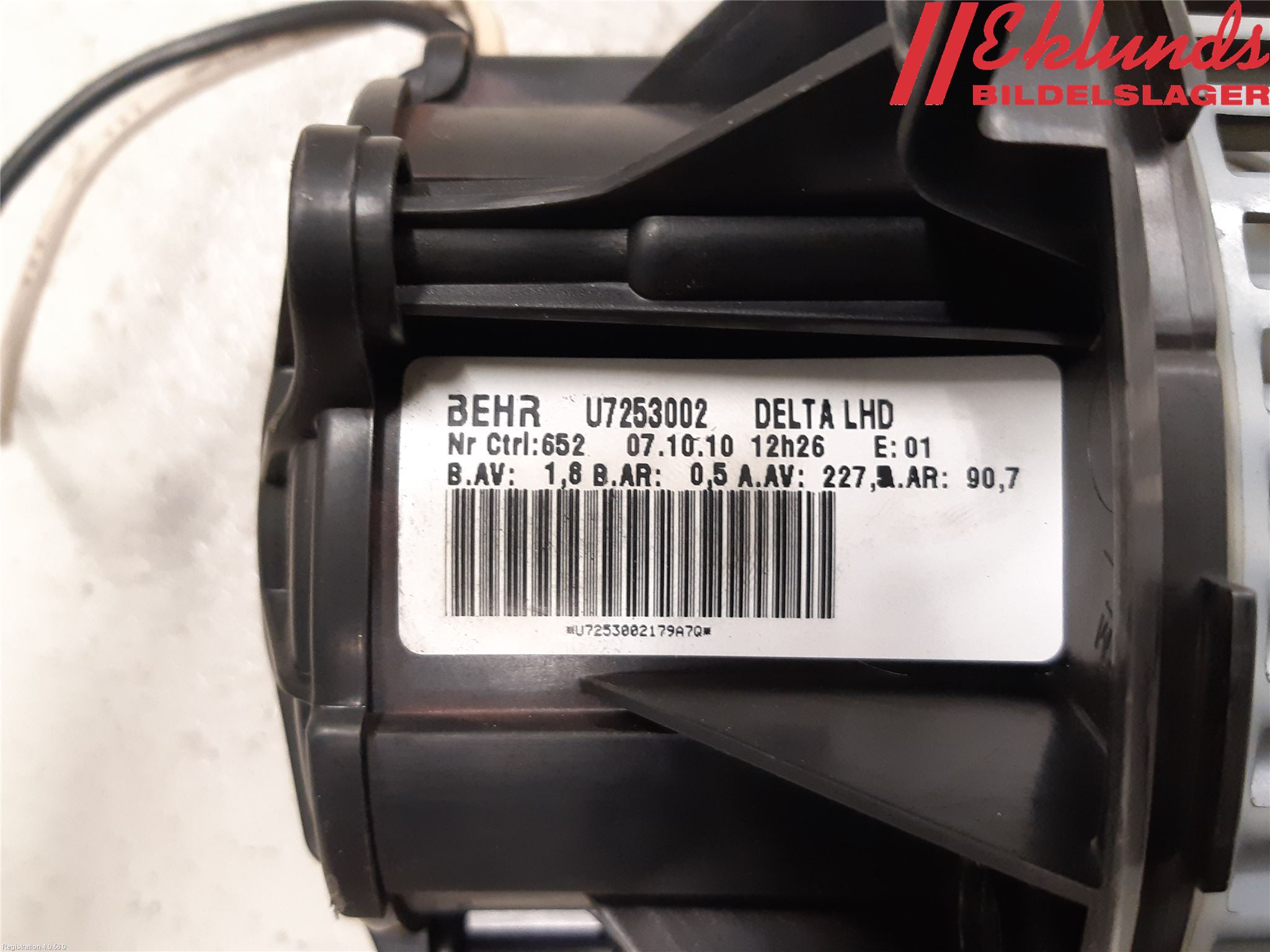 Opel ASTRA J 10-15 Värmefläkt