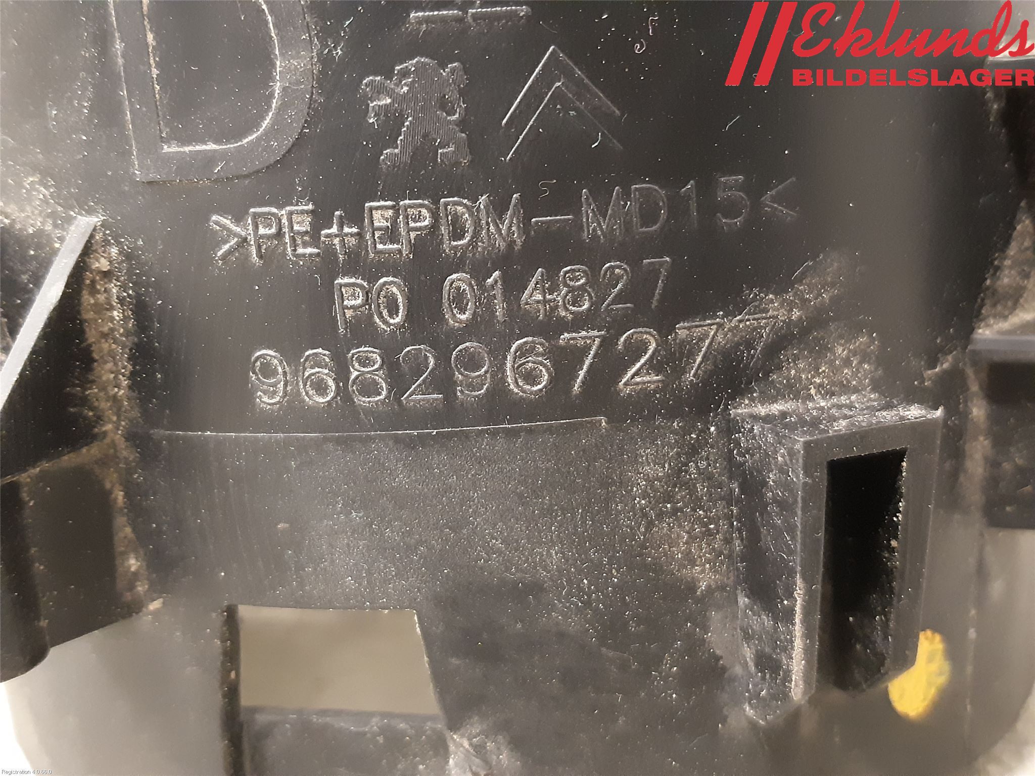 Peugeot PARTNER 08-15 Dimljussarg Fram