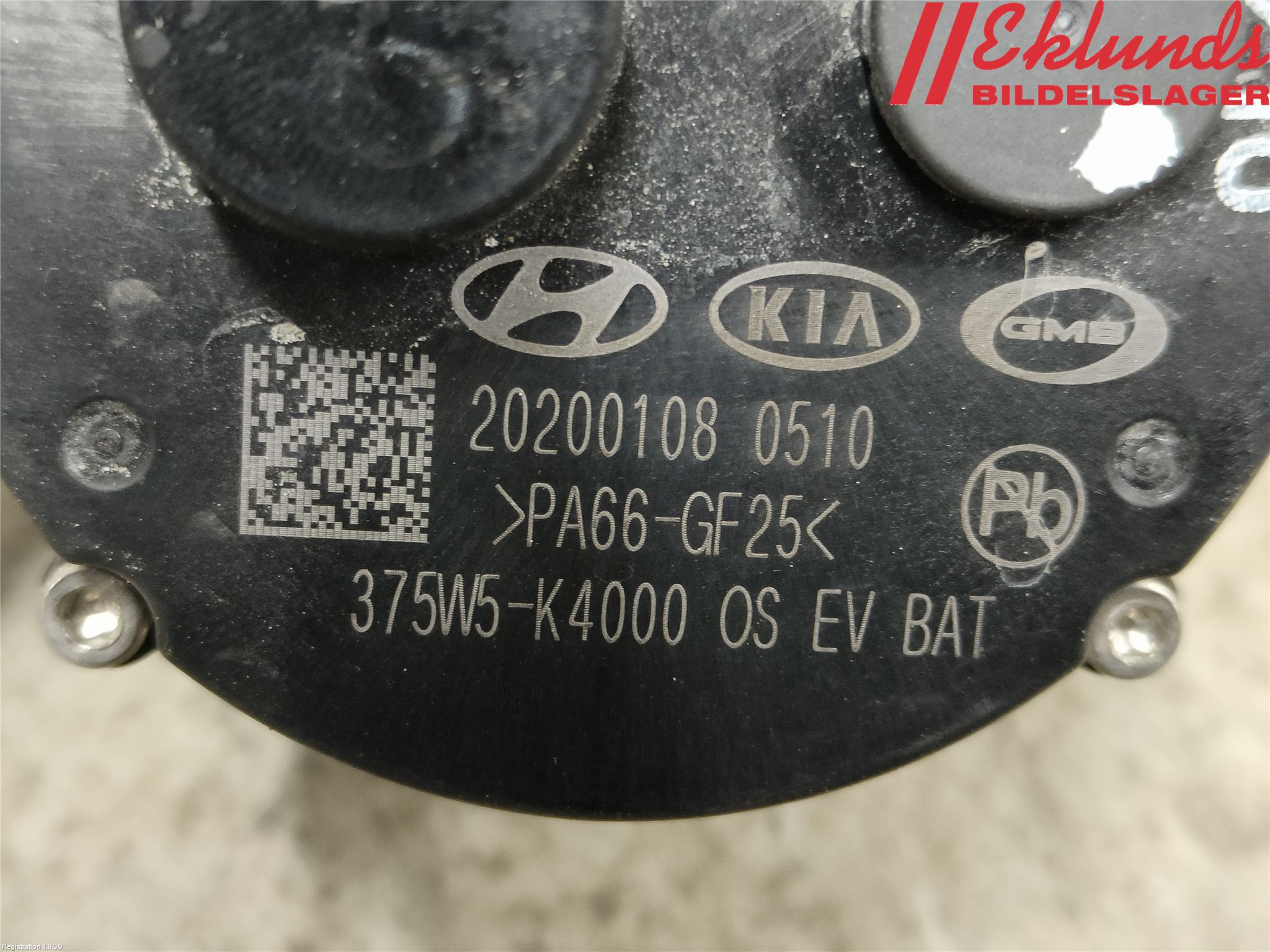 Hyundai KONA/ELECTRIC OS 18-23 Vattenpump