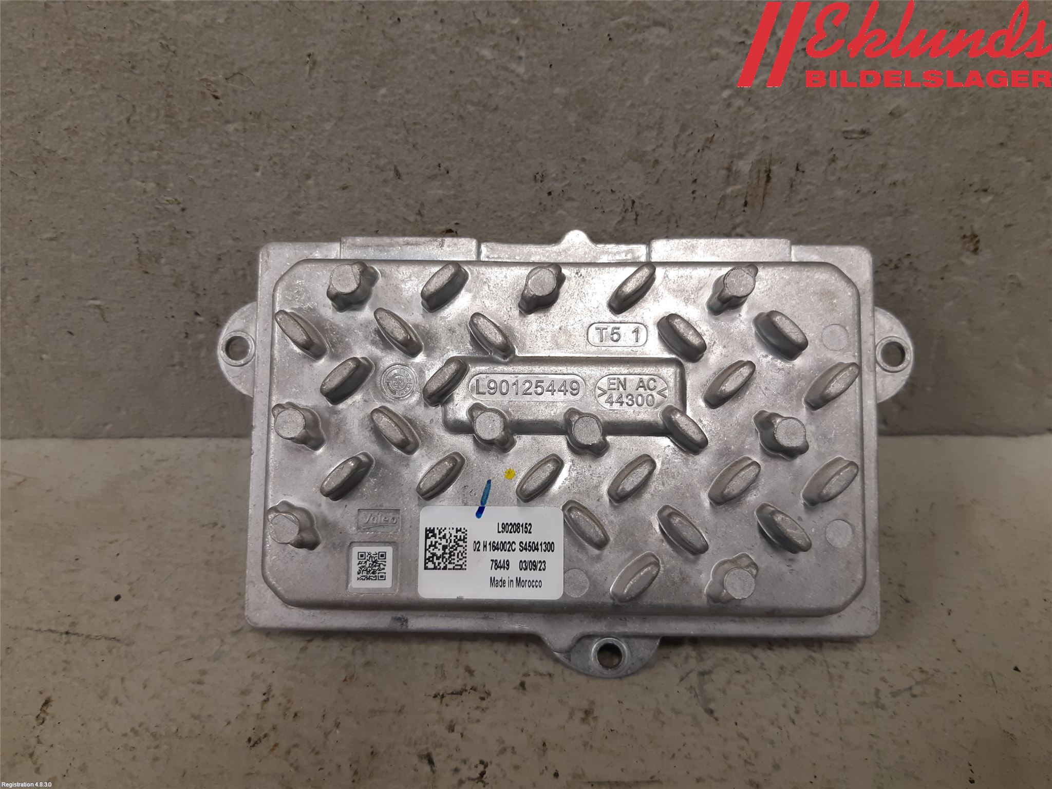 Peugeot 3008 17-24 Styrenhet Strålkastare