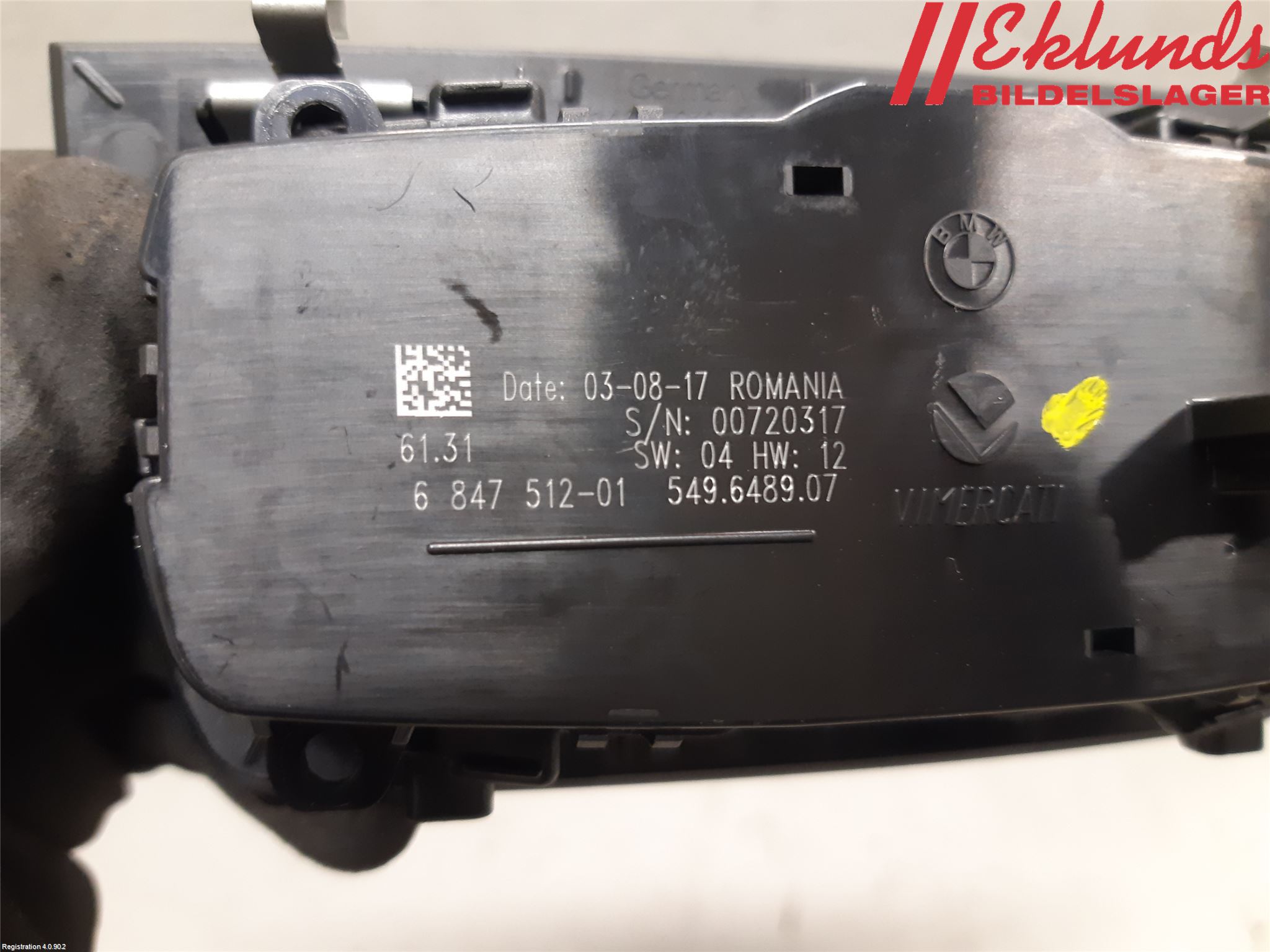 BMW 3 F30/F31/F80 12-19 Strömställare Ljus