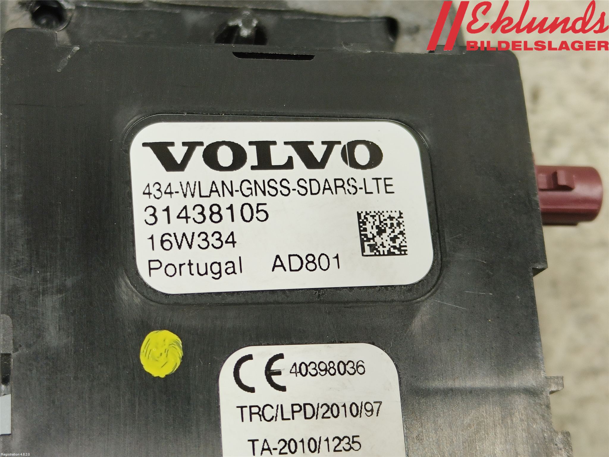 Volvo XC90/RECHARGE 16- Antenn