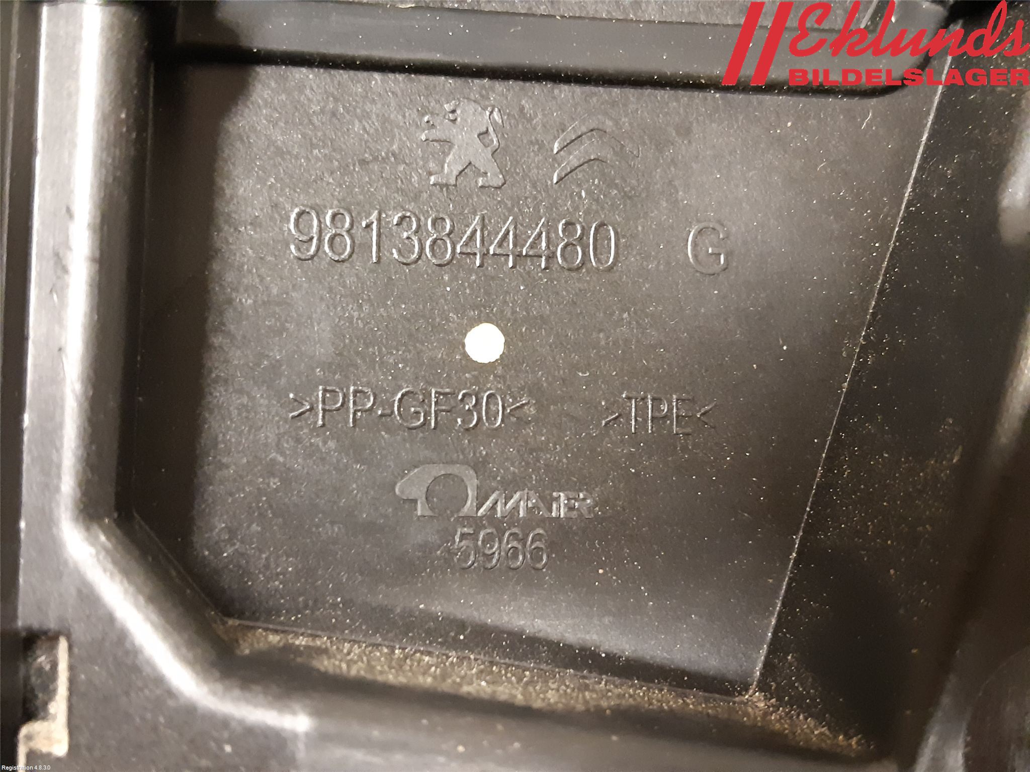 Peugeot 3008 17-24 List Bak-Baklucka