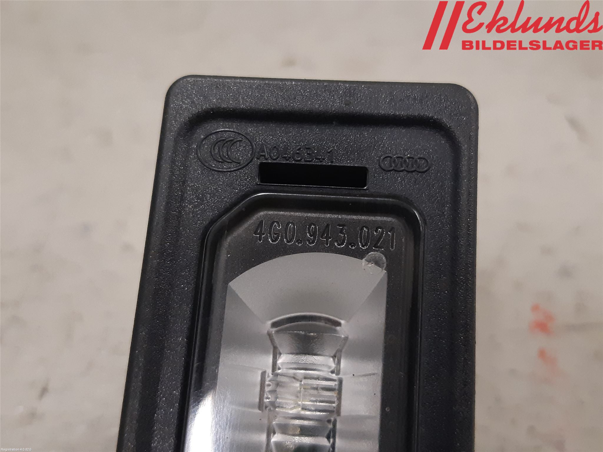 Audi A6/S6 4G 11-18 Skylt Belysning