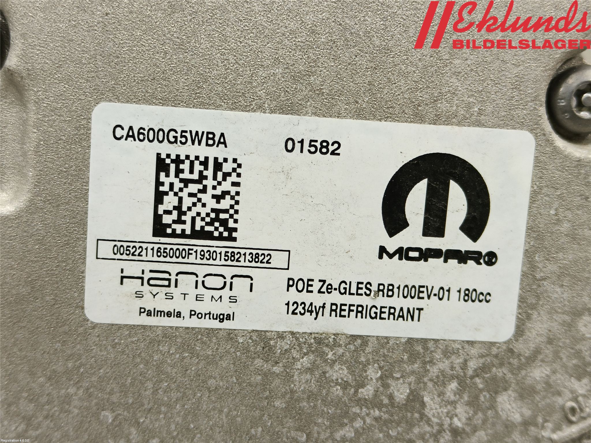 Fiat 500e 20- Ac Kompressor