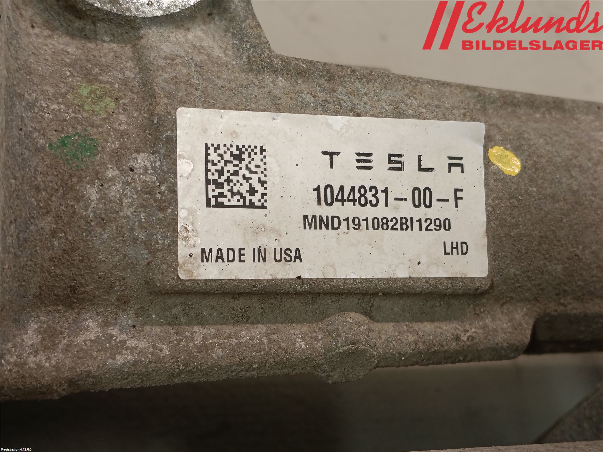 Tesla MODEL 3 17- Styrväxel-Snäcka Elektrisk