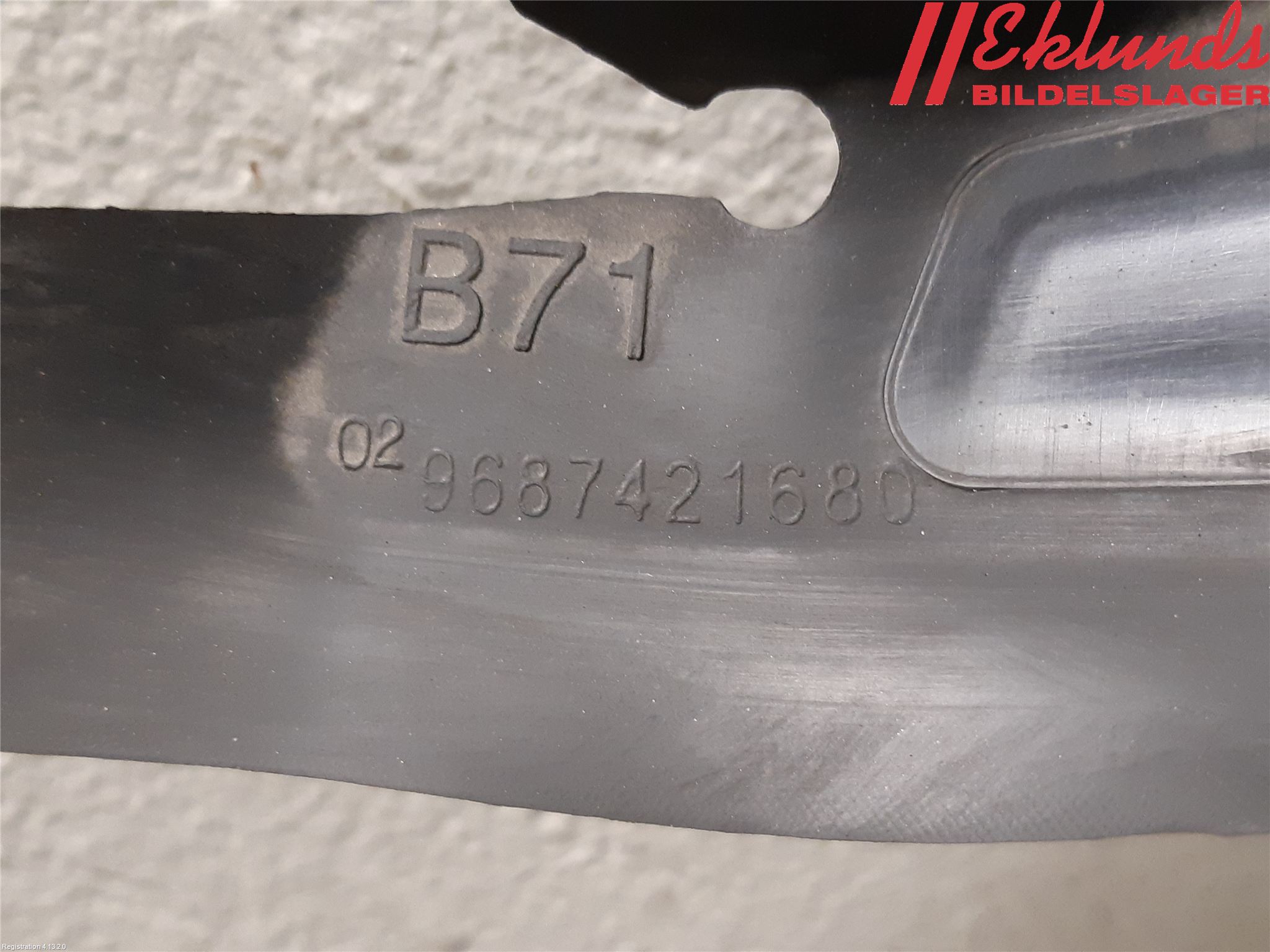 Citroen C4 II 11-18 Deflektor Plåt-Plast Kylning