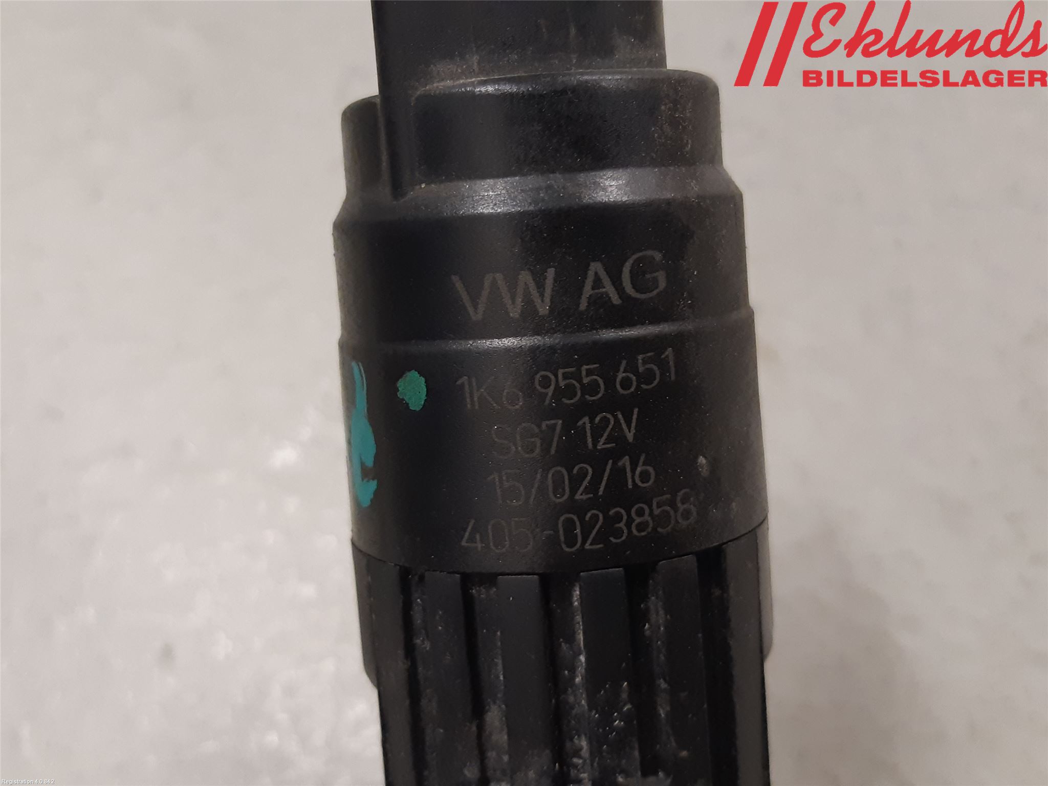 Audi A3/S3 8V 13-20 Spolarpump Vindruta