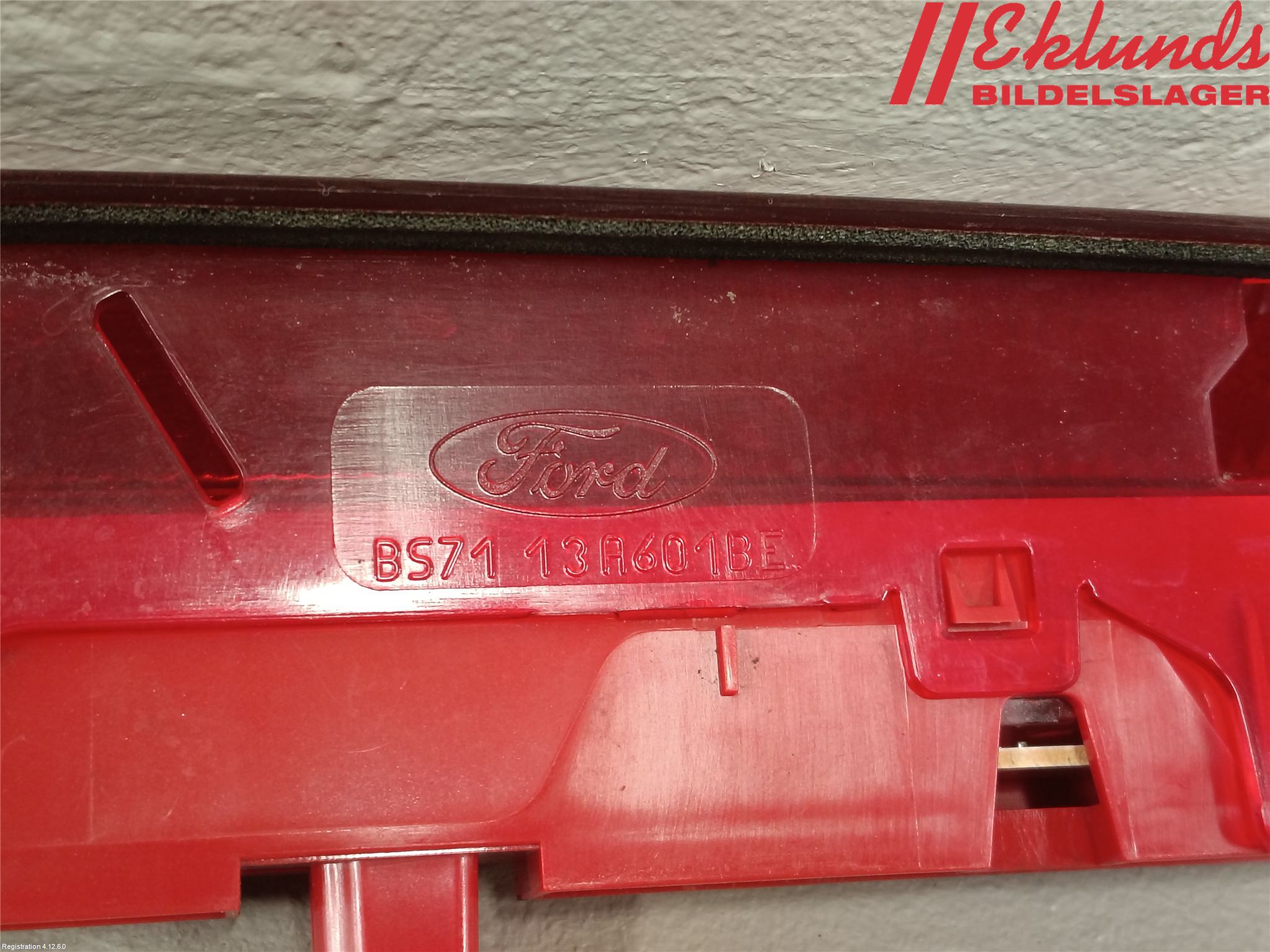 Ford B-MAX 12-17 Bromsljus Bakruta