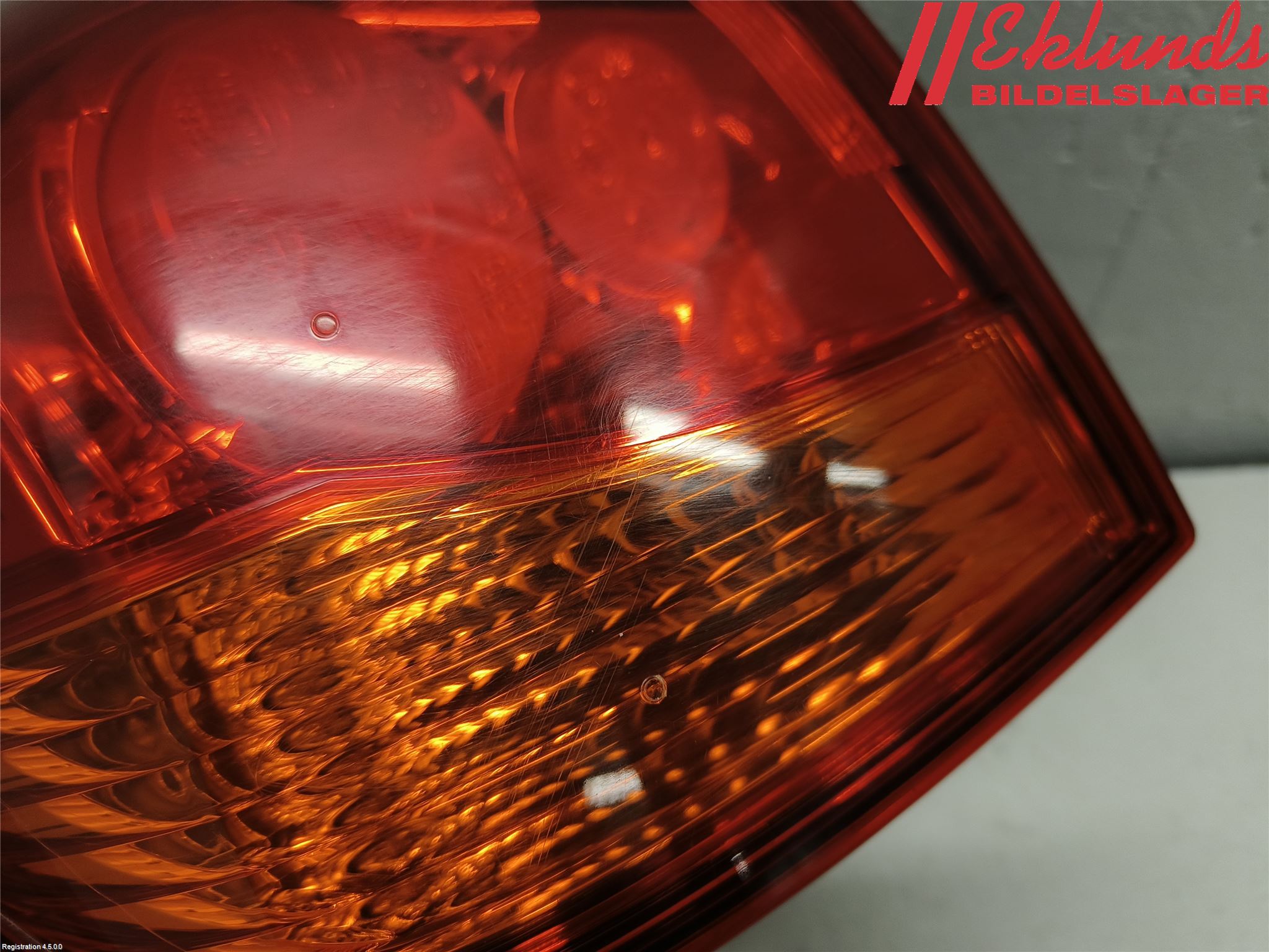 Mitsubishi ASX 10-22 Bakljus Vänster