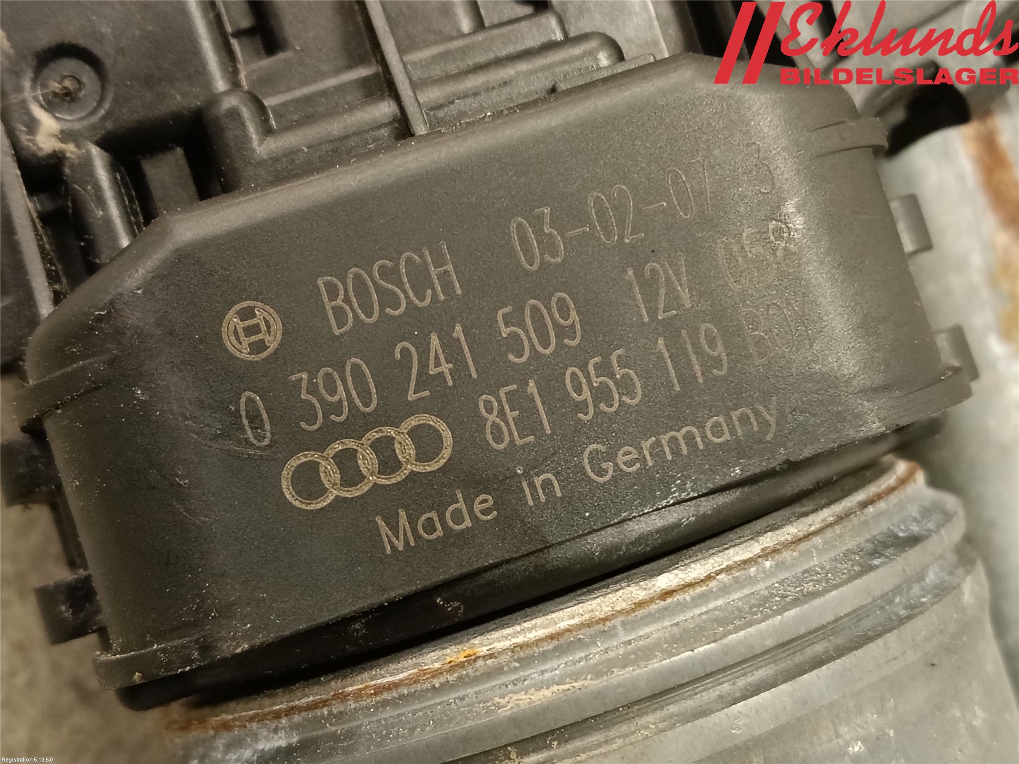 Audi A4/S4 01-05 Torkarmotor Vindruta