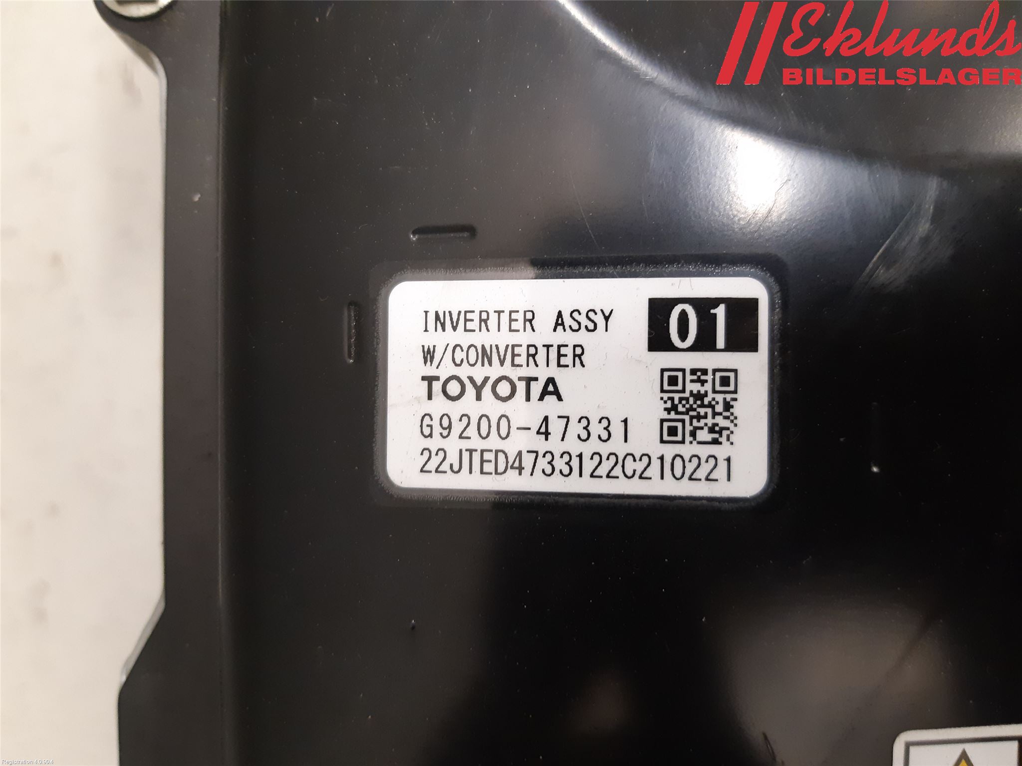 Toyota COROLLA 19- Inverter Hybrid
