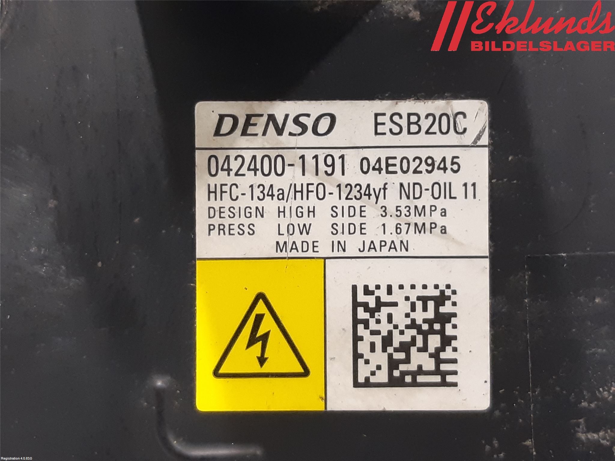 Toyota COROLLA 19- Ac Kompressor