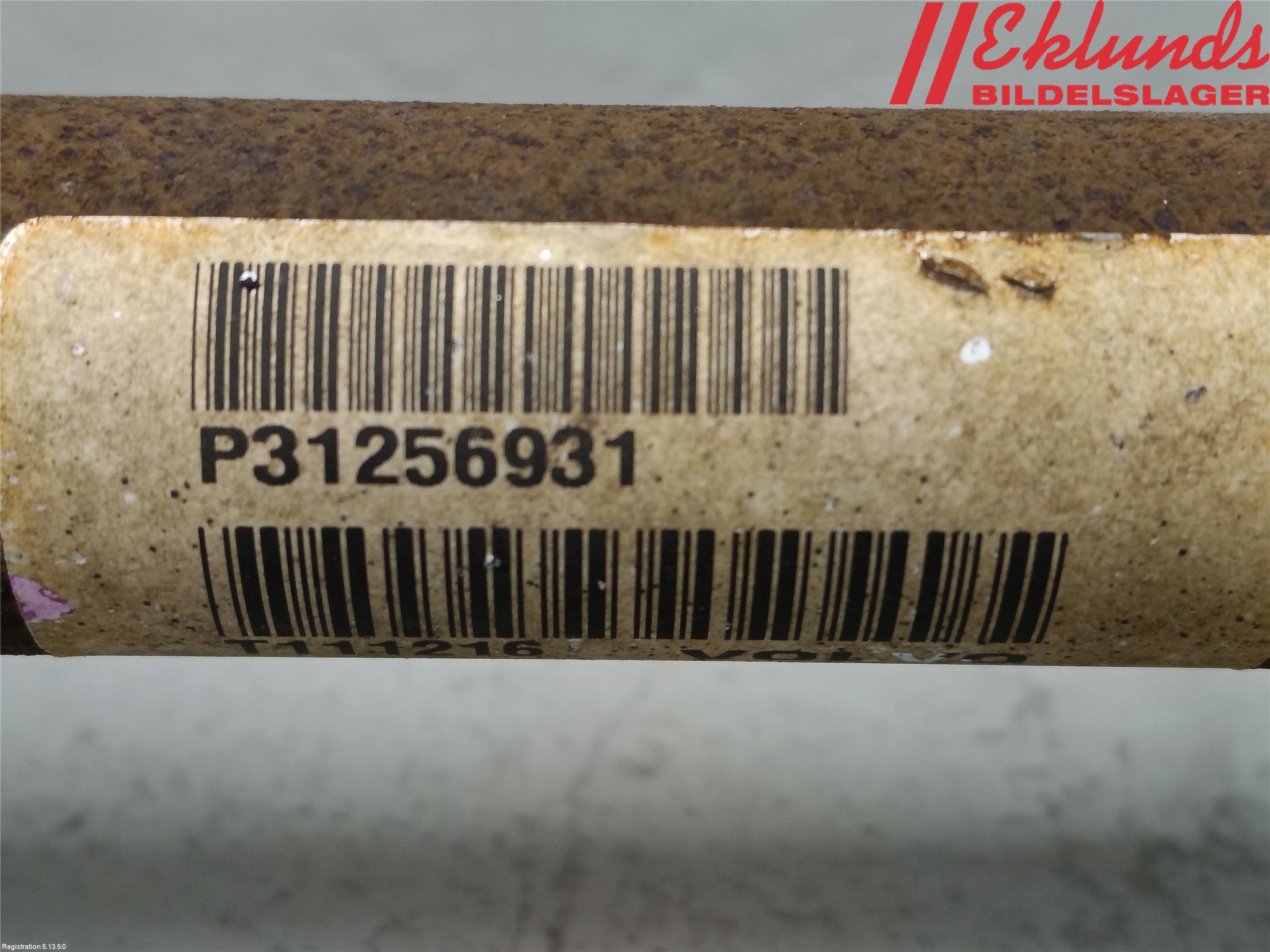 Volvo V50 08-12 Drivaxel Fram Vänster