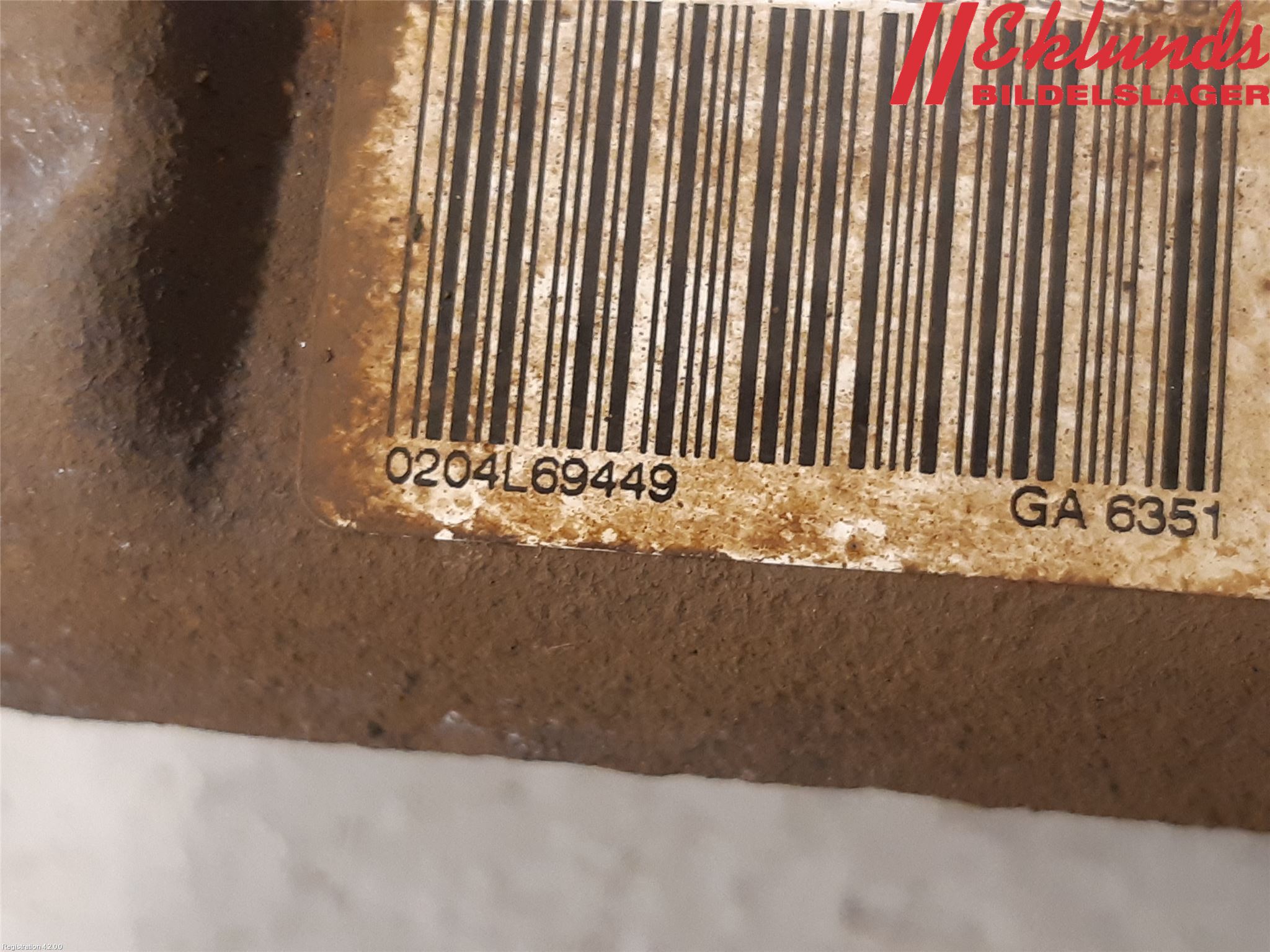 Peugeot 2008/E-2008 20- Bromsok Bak Vänster