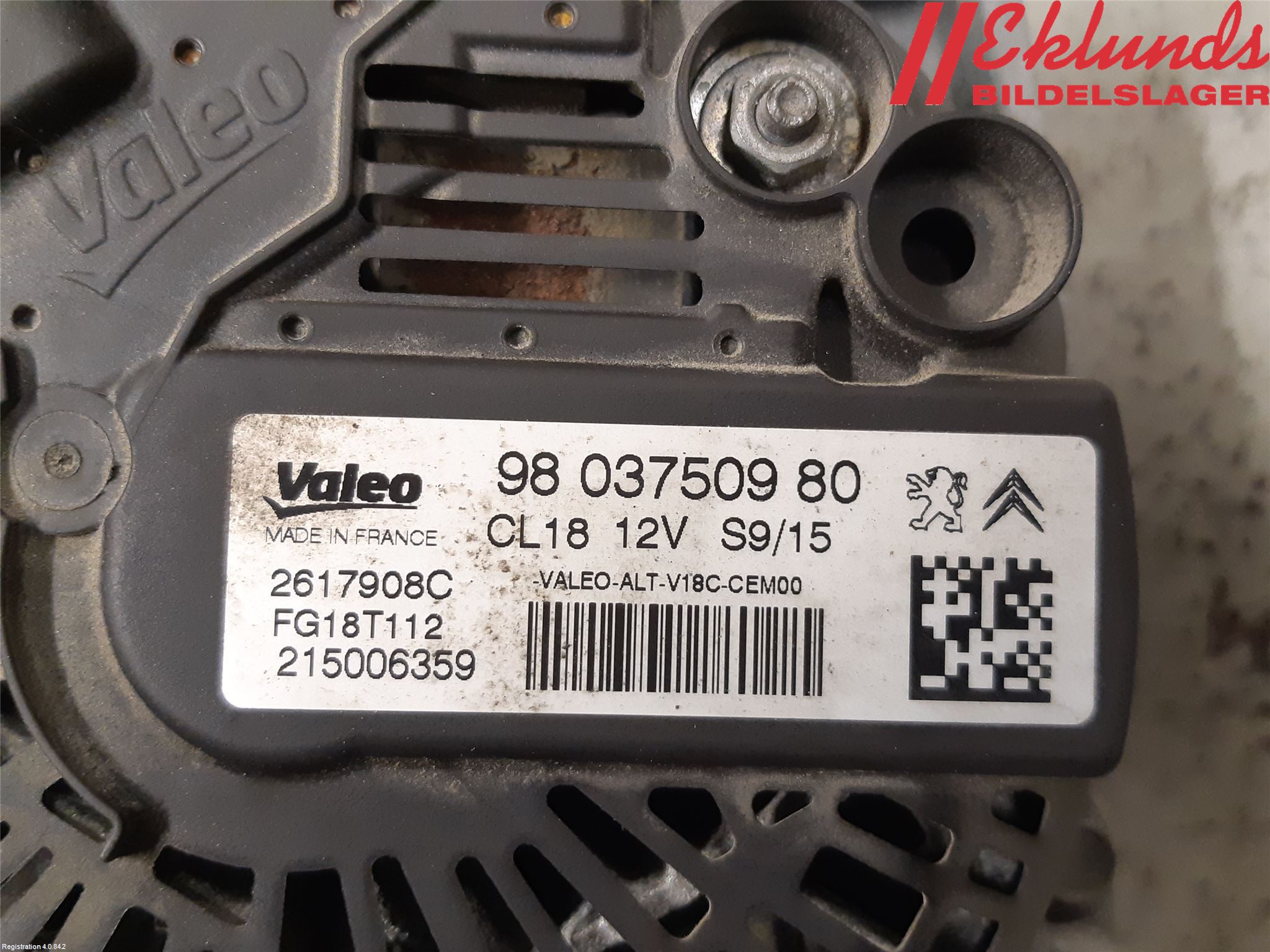 Toyota PROACE I 13-16 Generator