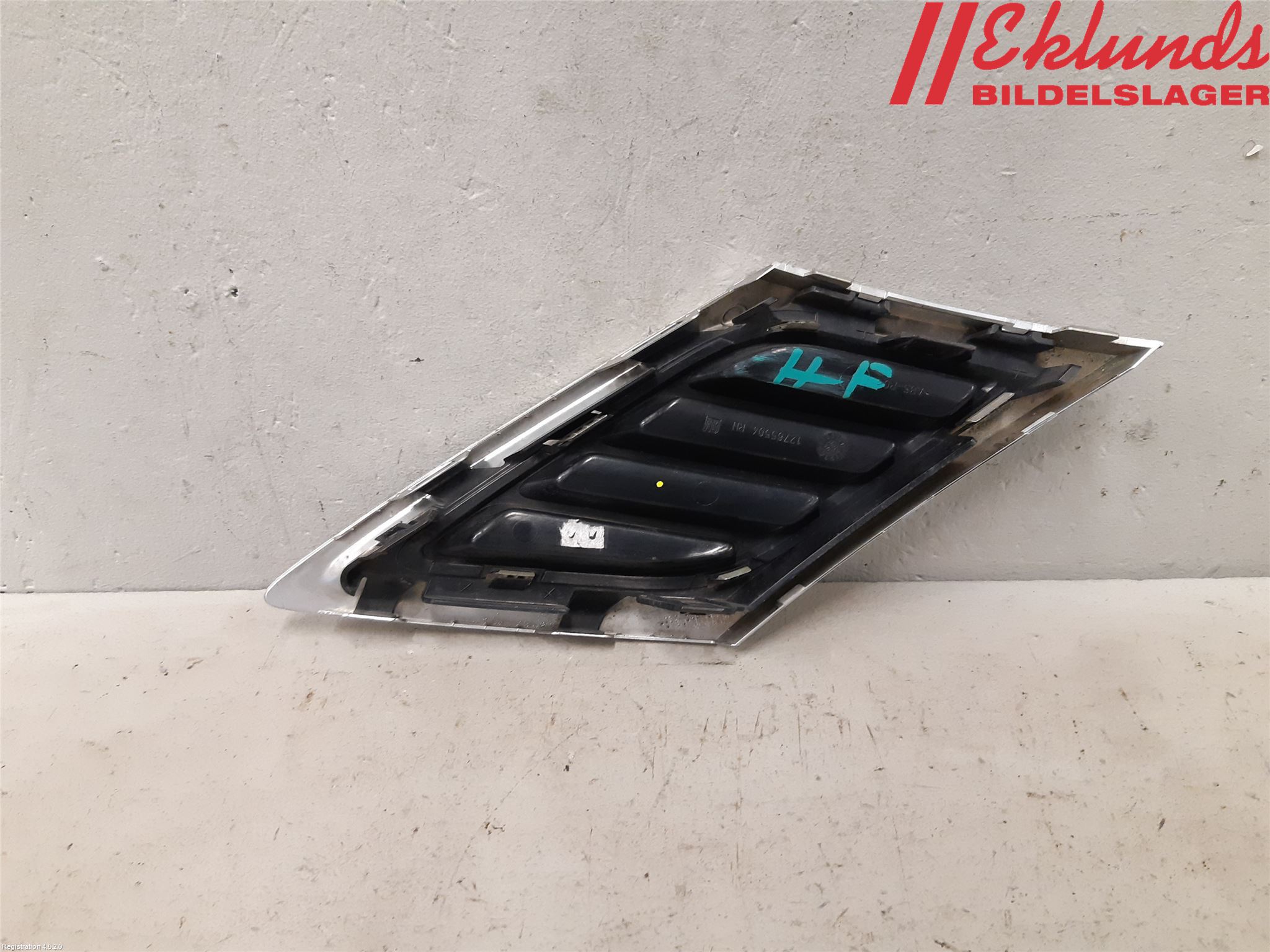 Saab 9-3 VER2/VER3 08-15 Grilldel Höger