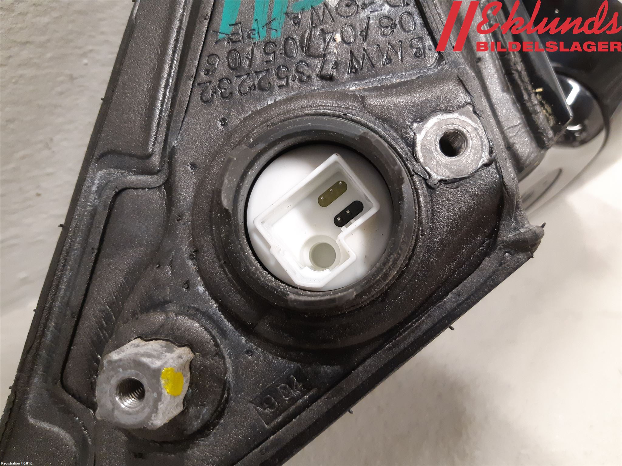 BMW 3 F30/F31/F80 12-19 Spegel Yttre El Hö