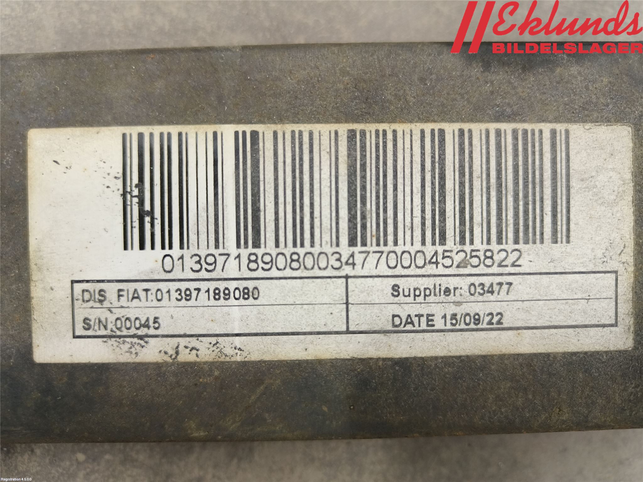 Fiat DUCATO 15-23 Fjäder Bak Blad