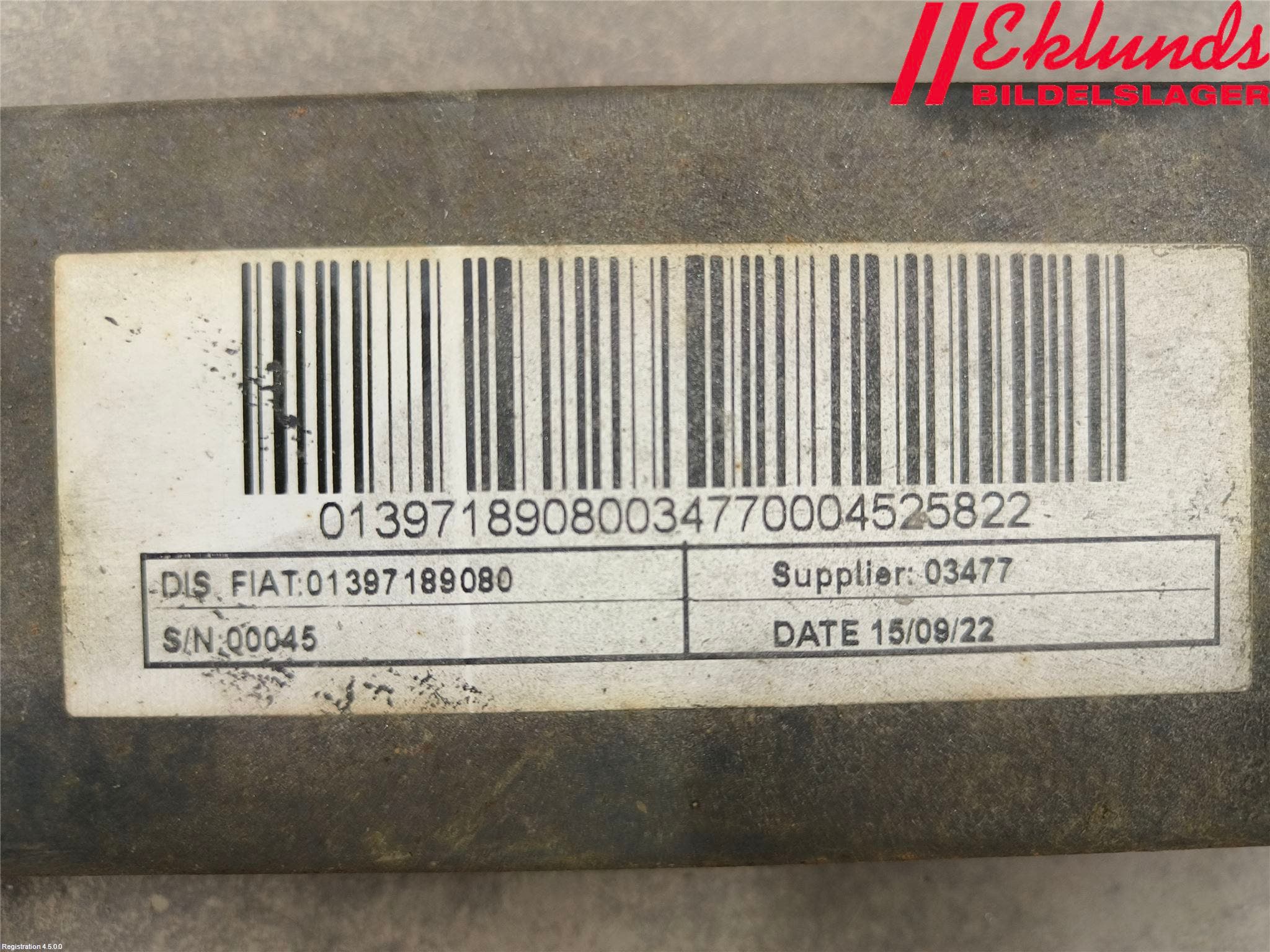 Fiat DUCATO 15-23 Fjäder Bak Blad