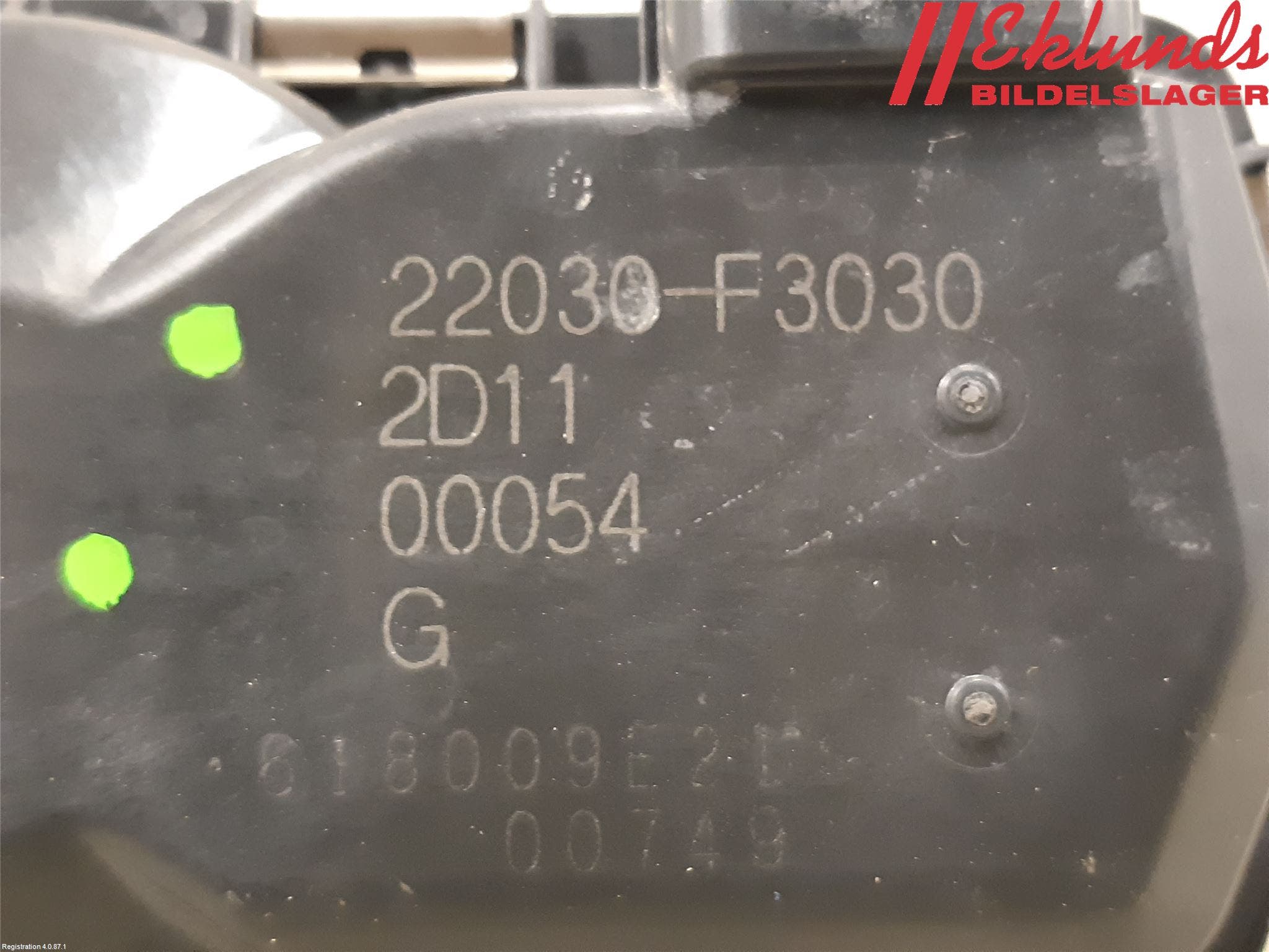 Toyota YARIS CROSS XP21 21- Injspjällhus