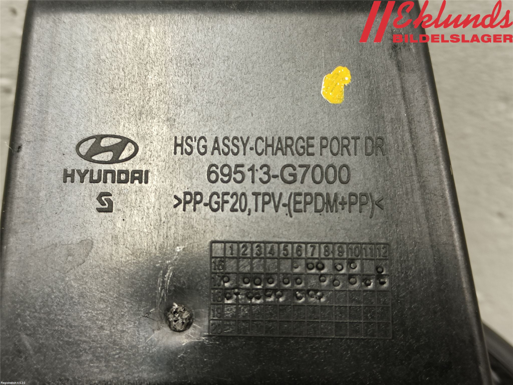 Hyundai IONIQ AE 17-22 Tanklucka