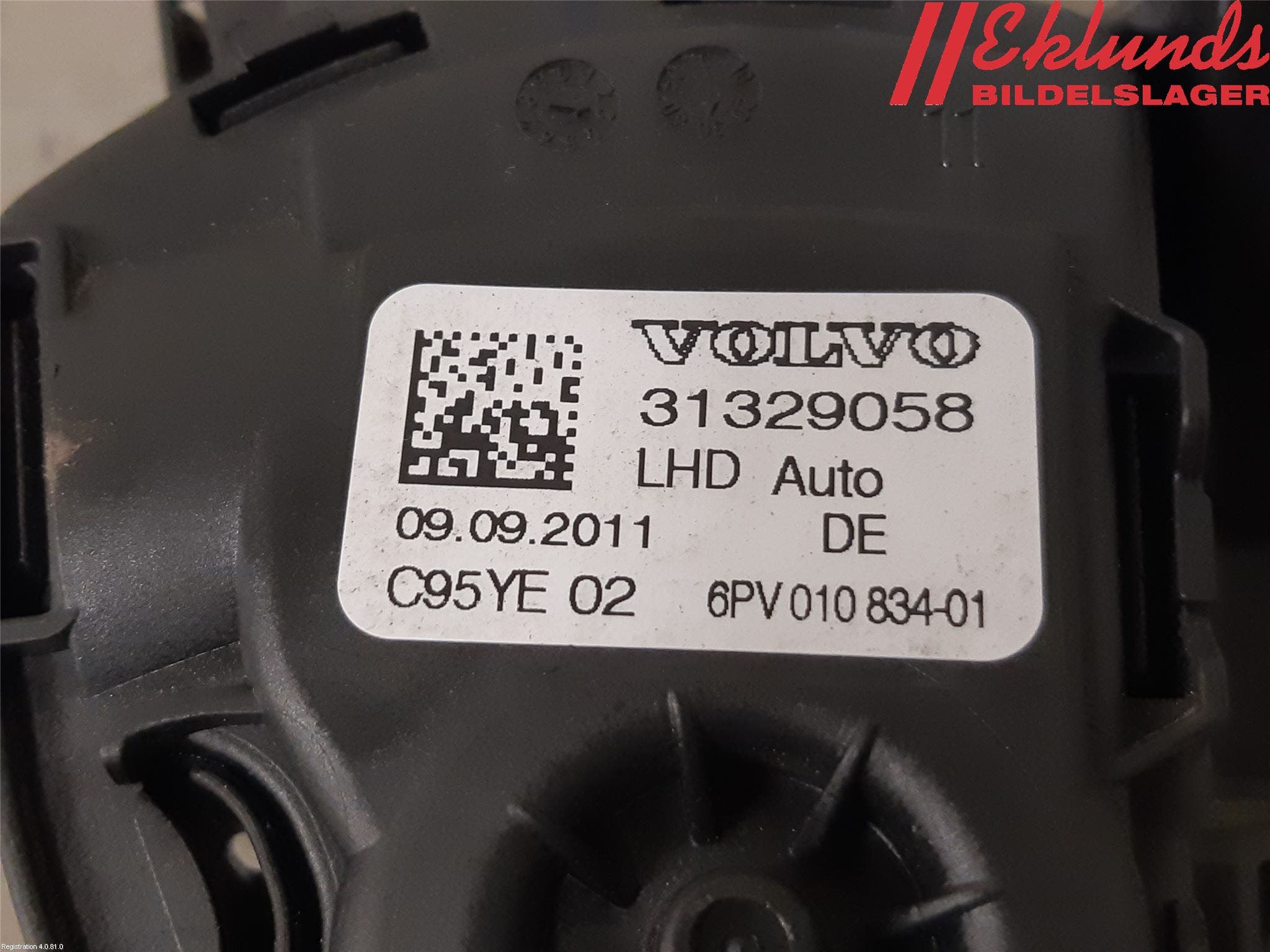 Volvo V70 08-13 Gaspedal