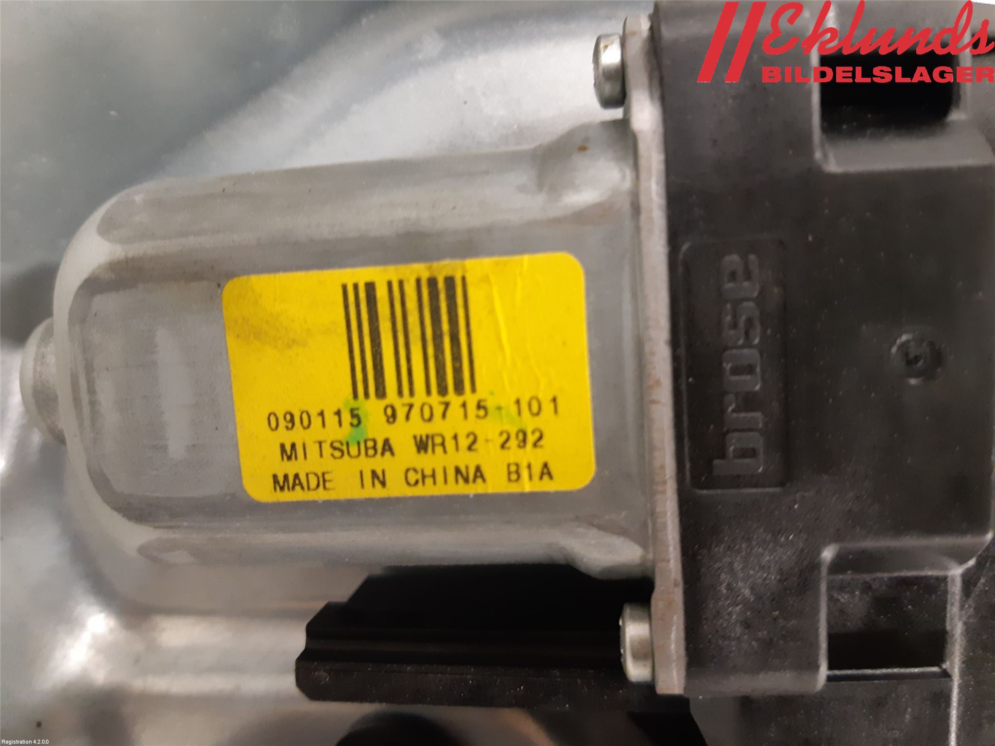 Volvo S80 07-13 Fönsterhiss El Kompl