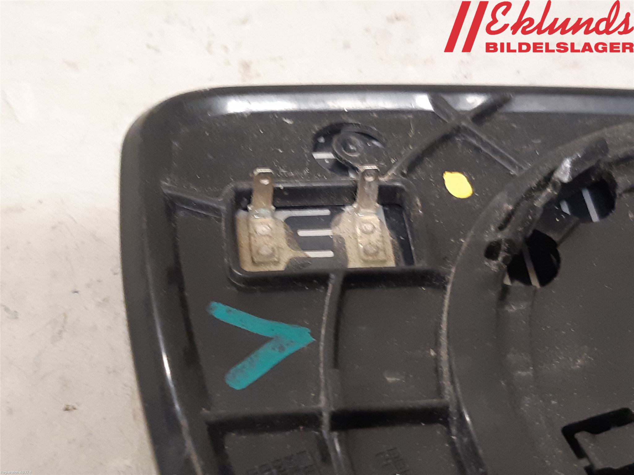 Kia CEED 06-12 Spegelglas Vä