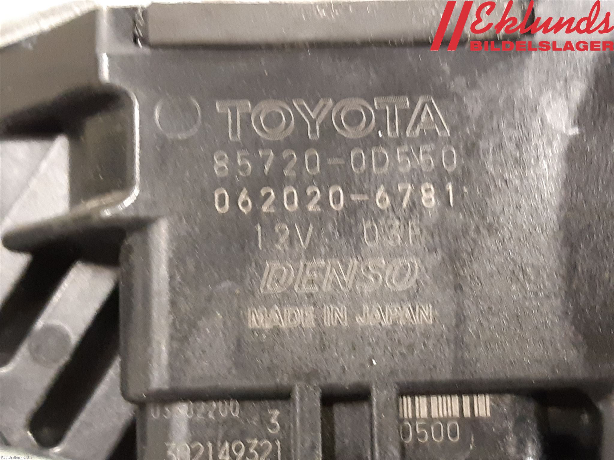 Toyota YARIS CROSS XP21 21- Fönsterhiss El Kompl