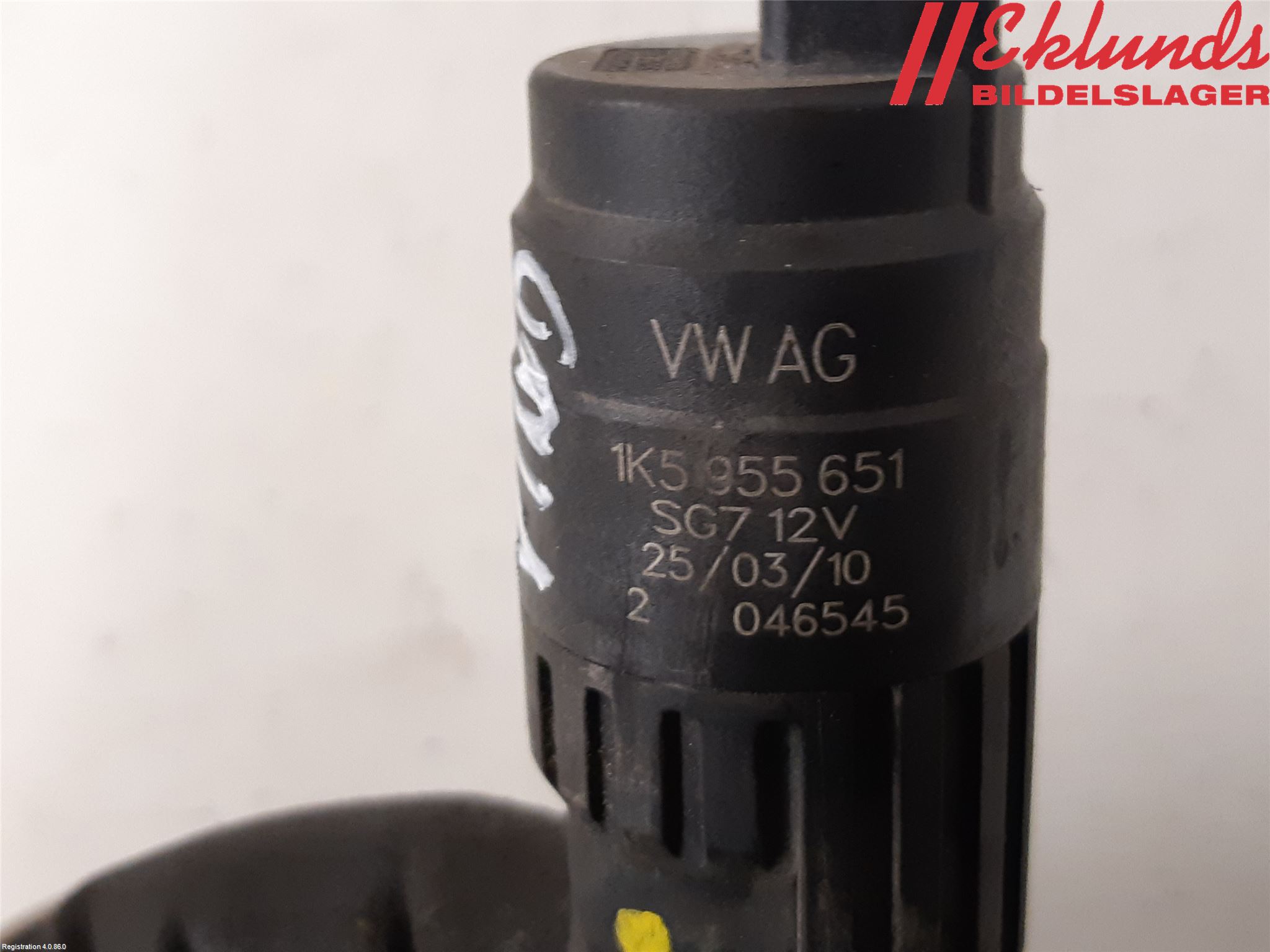 Skoda OCTAVIA (1Z) 05-13 Spolarpump Vindruta